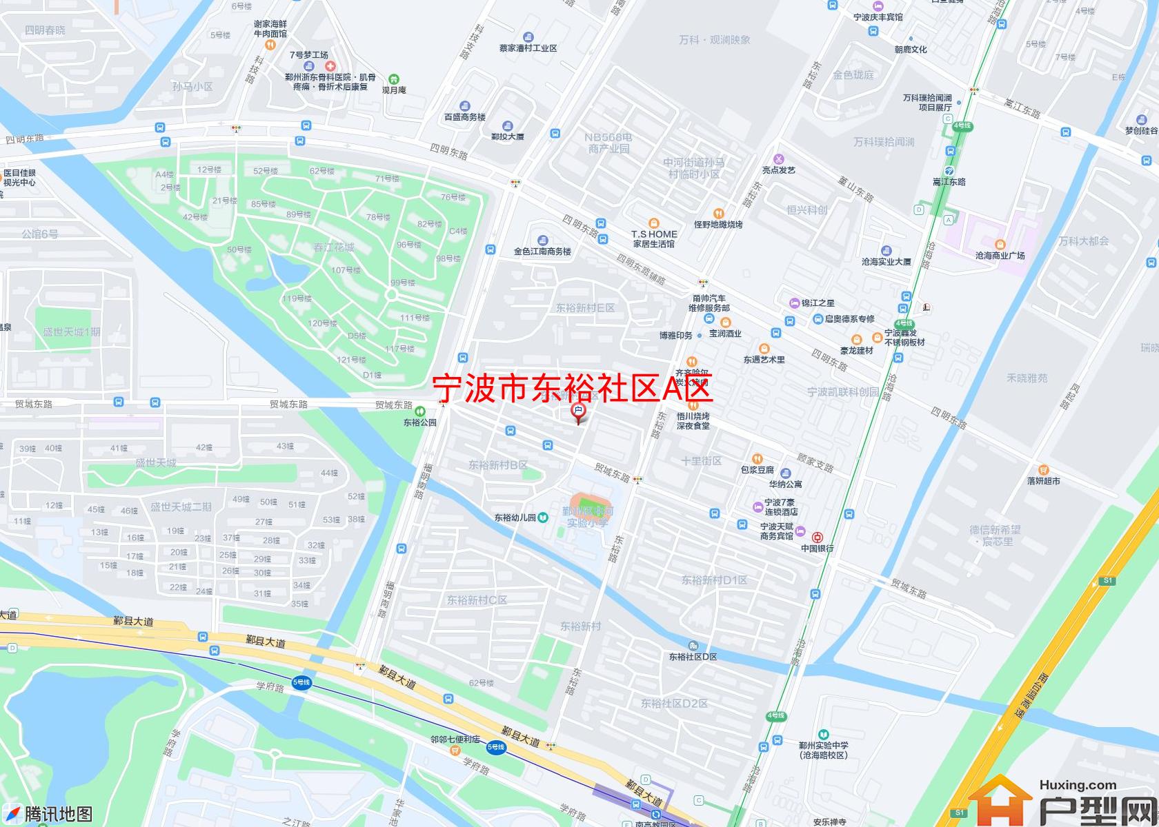 东裕社区A区小区 - 户型网