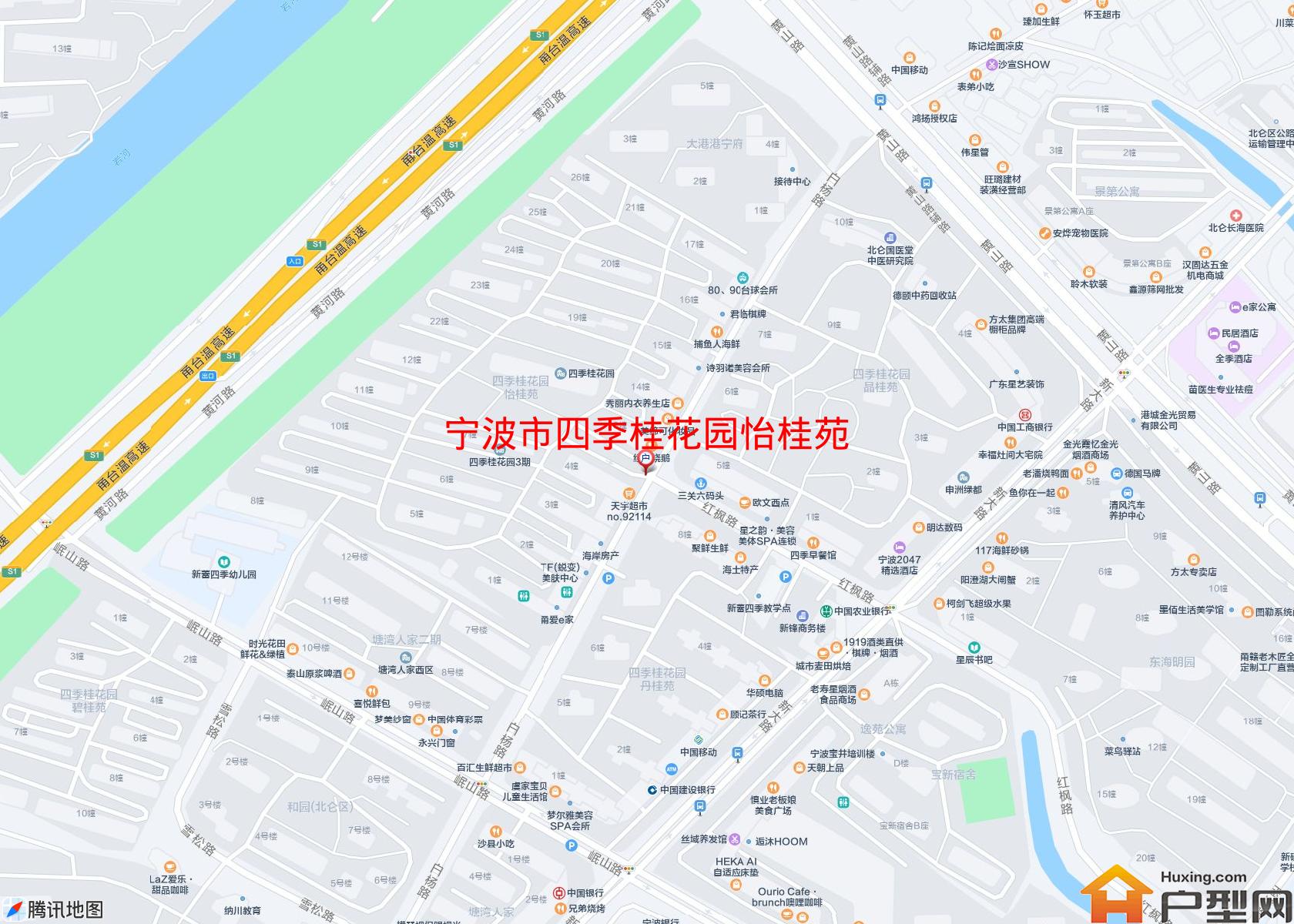 四季桂花园怡桂苑小区 - 户型网