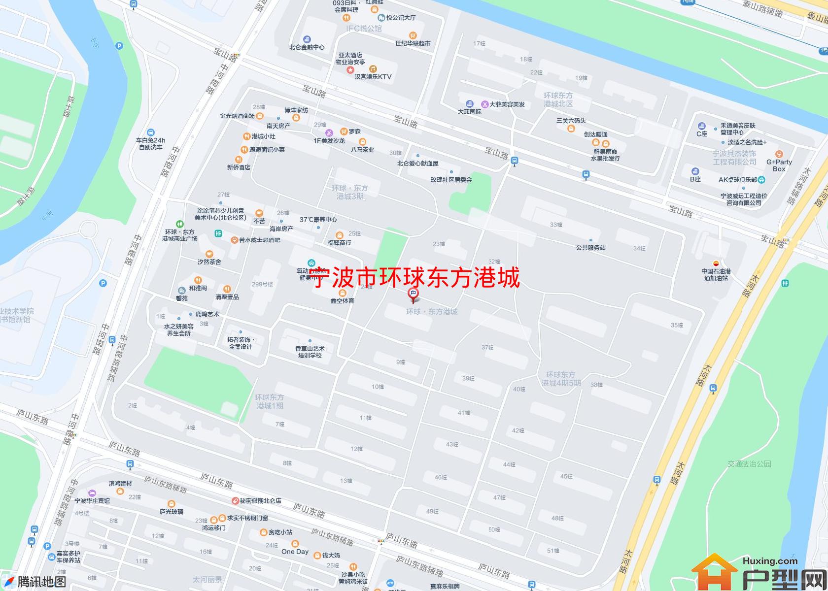 环球东方港城小区 - 户型网