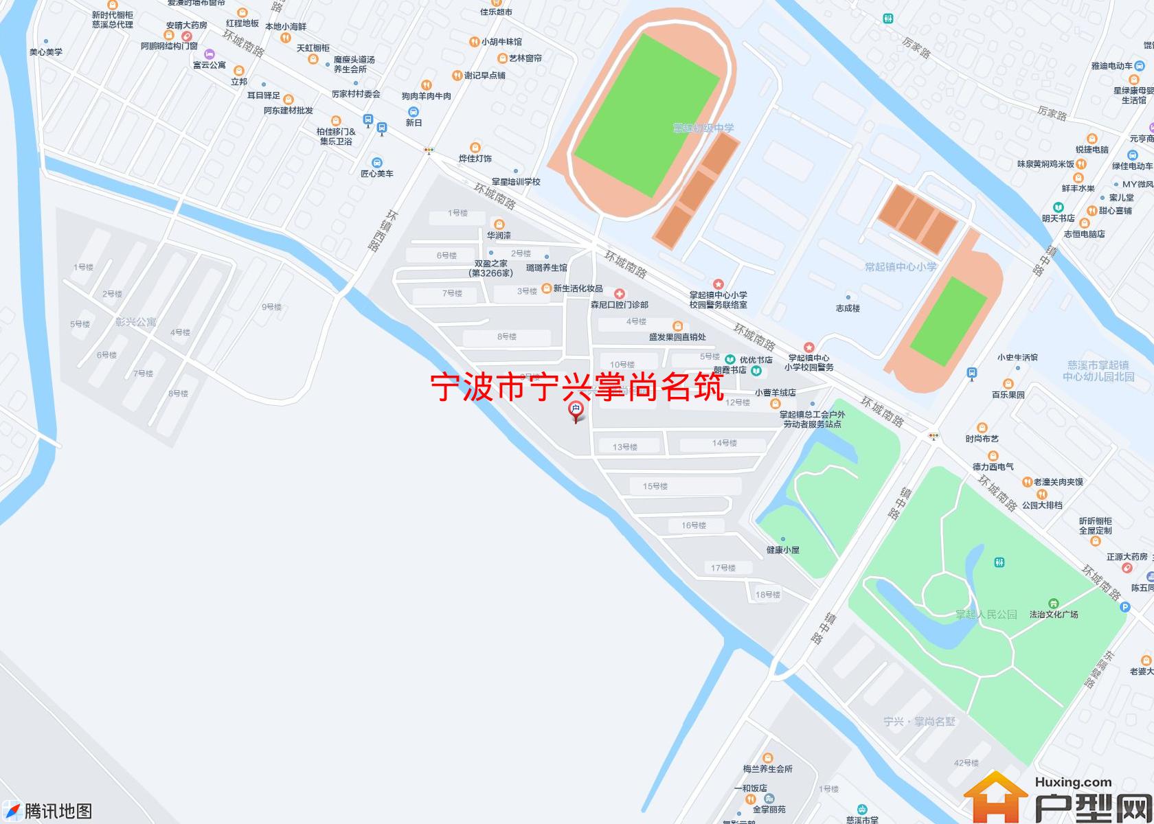宁兴掌尚名筑小区 - 户型网