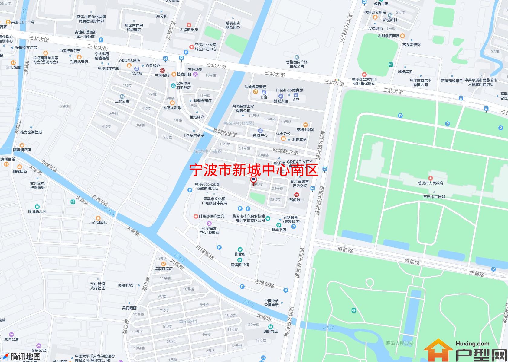 新城中心南区小区 - 户型网