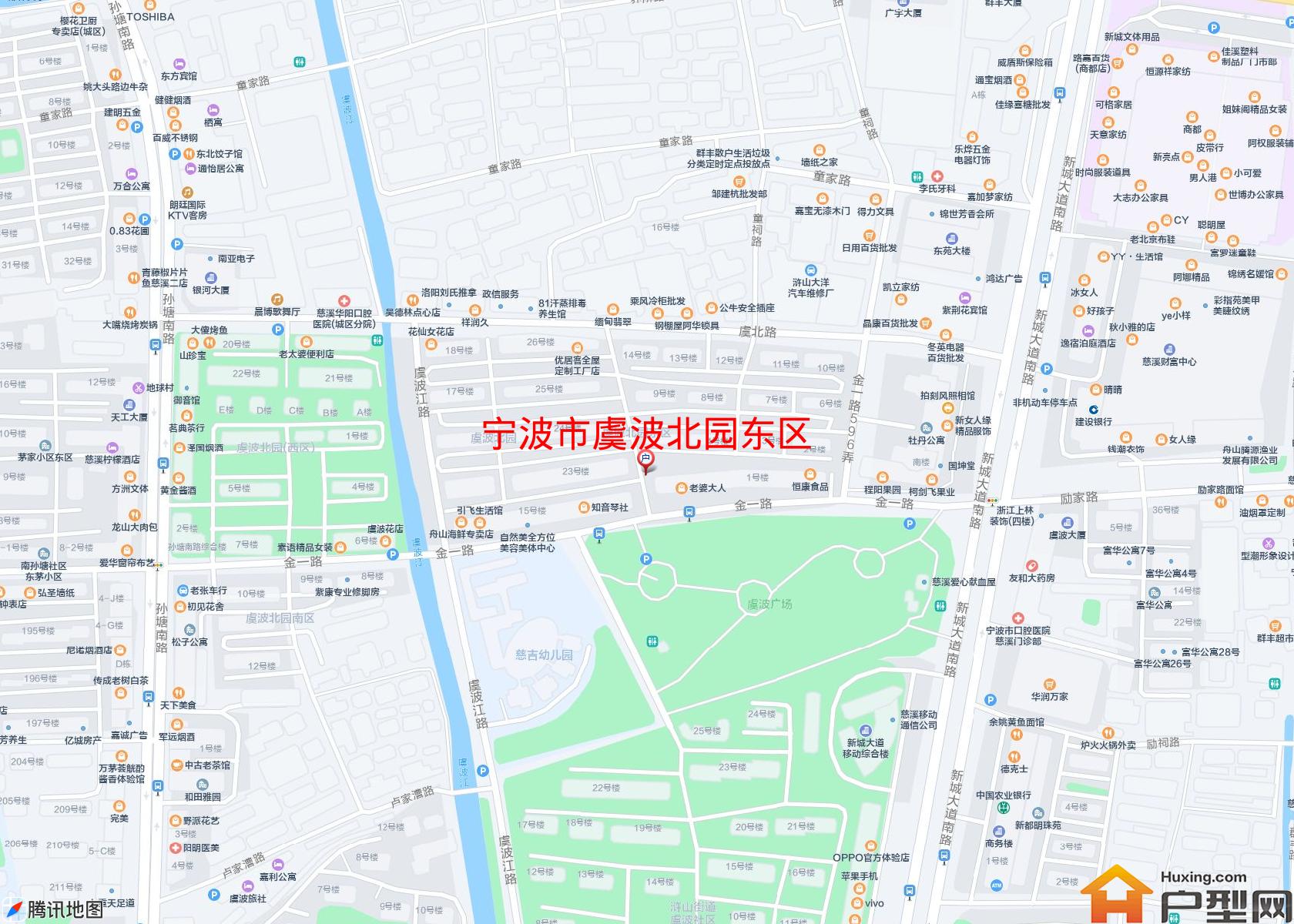虞波北园东区小区 - 户型网