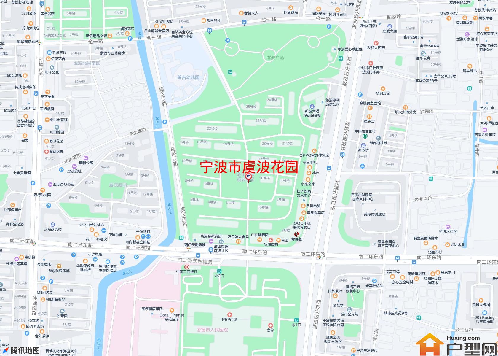 虞波花园小区 - 户型网