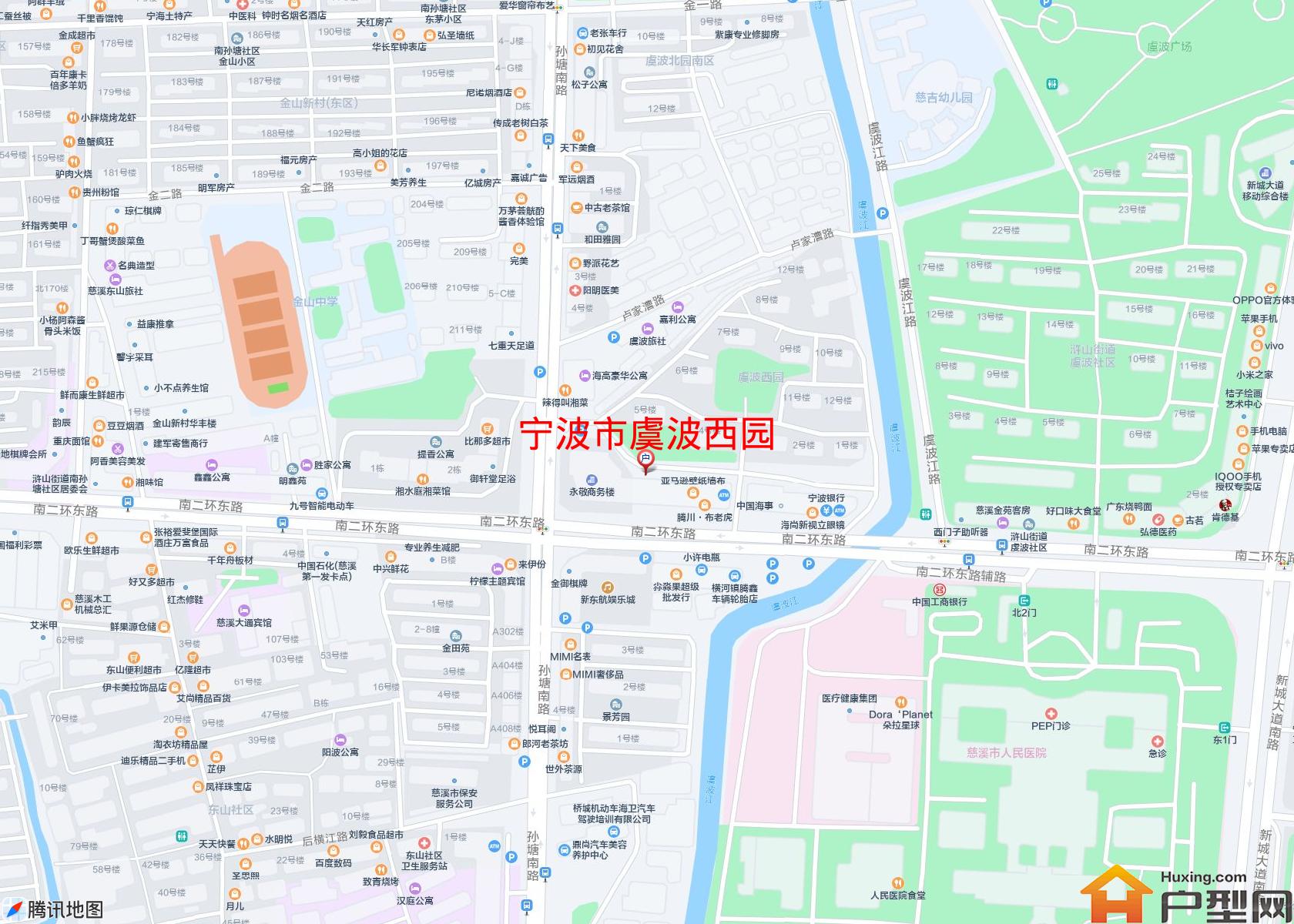虞波西园小区 - 户型网