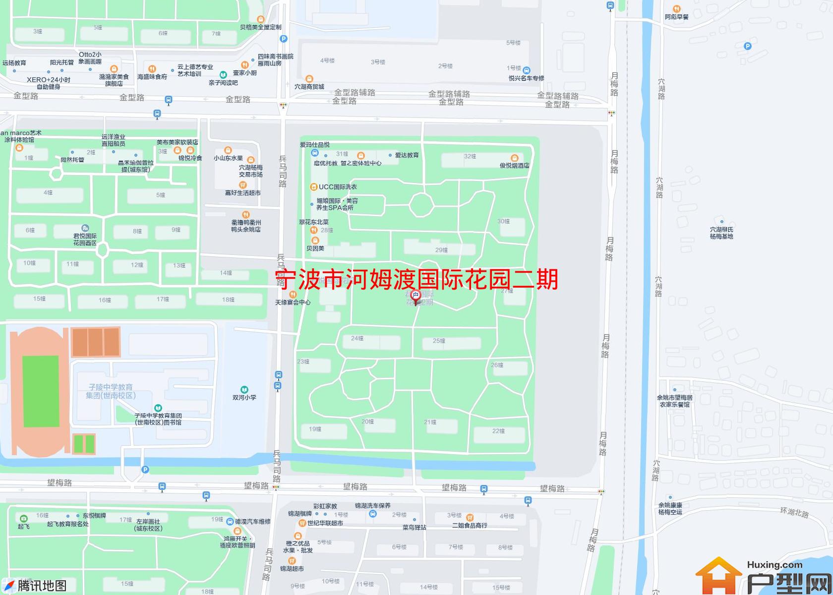 河姆渡国际花园二期小区 - 户型网