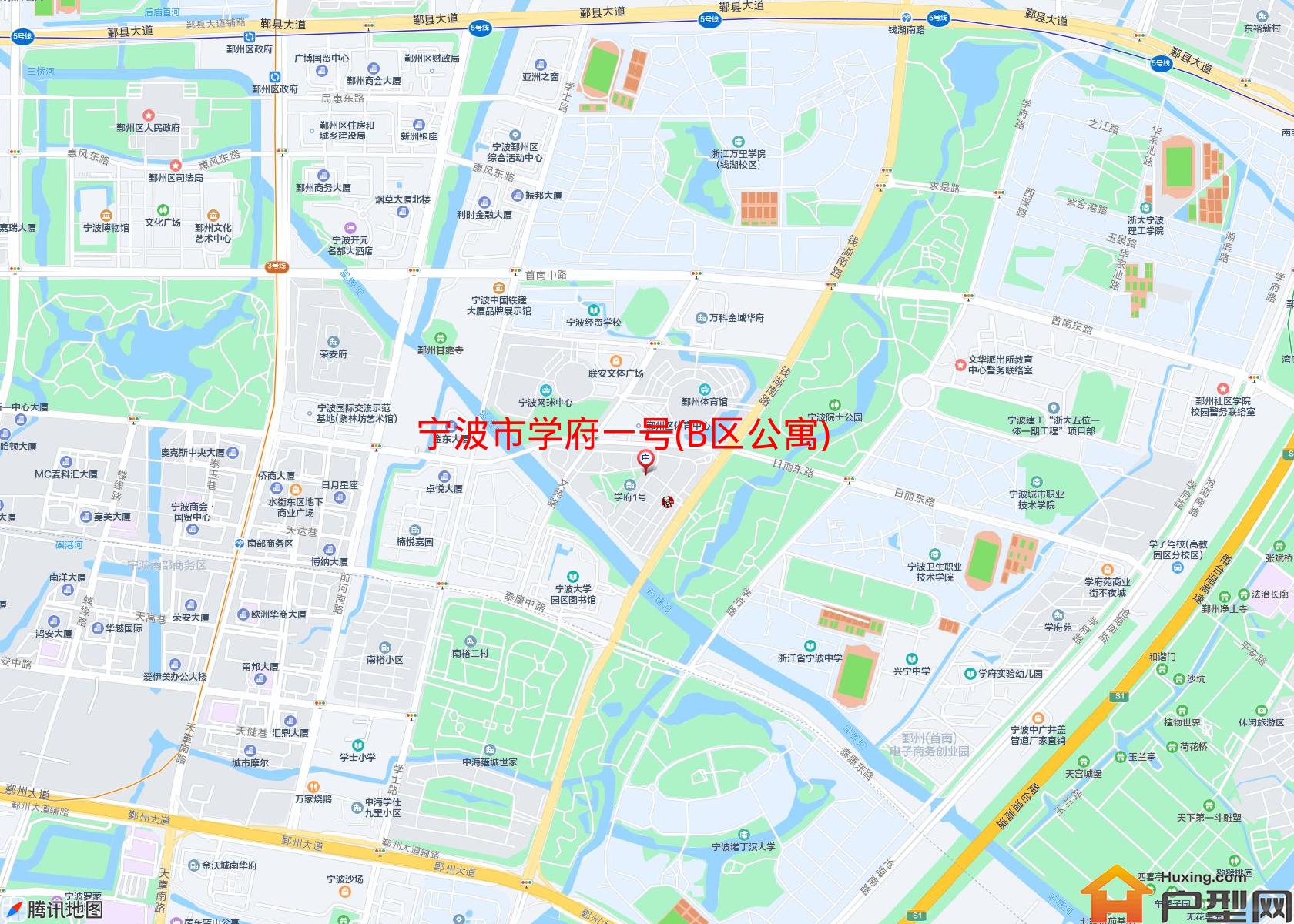 学府一号(B区公寓)小区 - 户型网