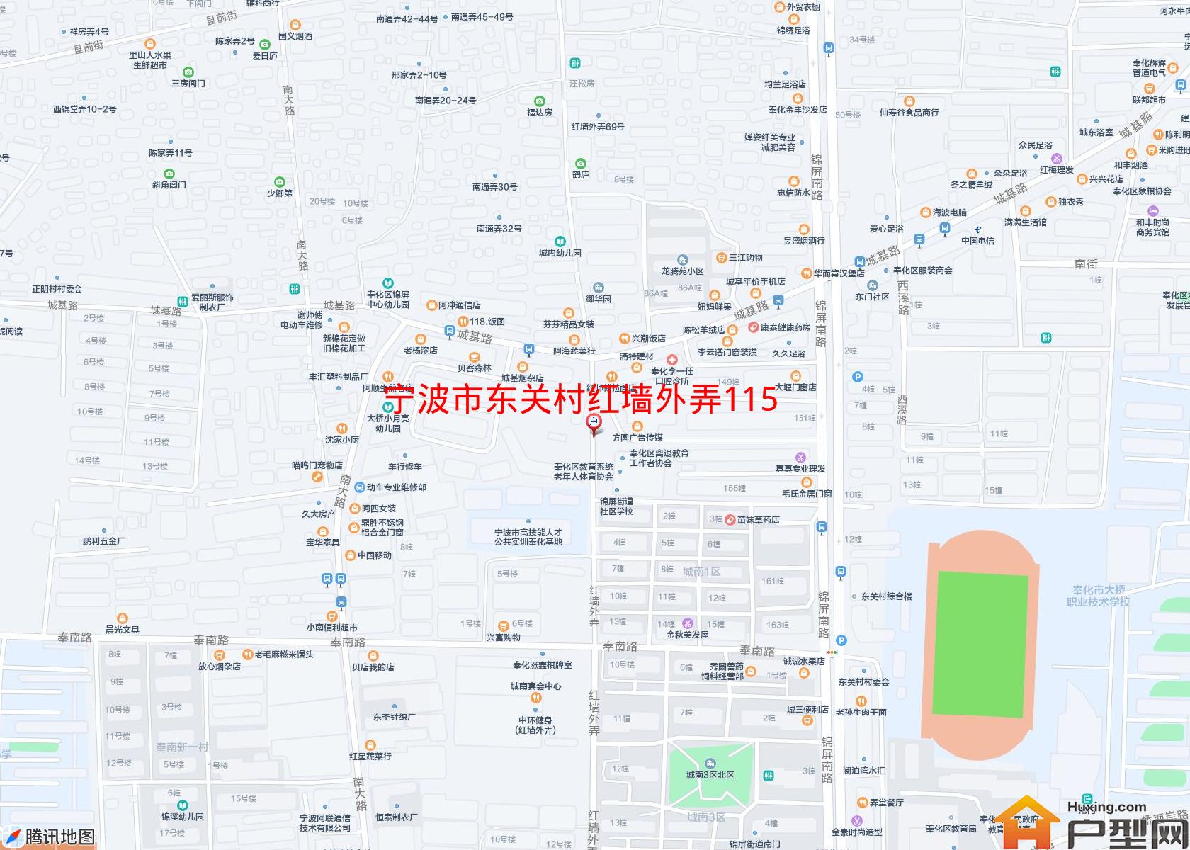 东关村红墙外弄115号小区 - 户型网