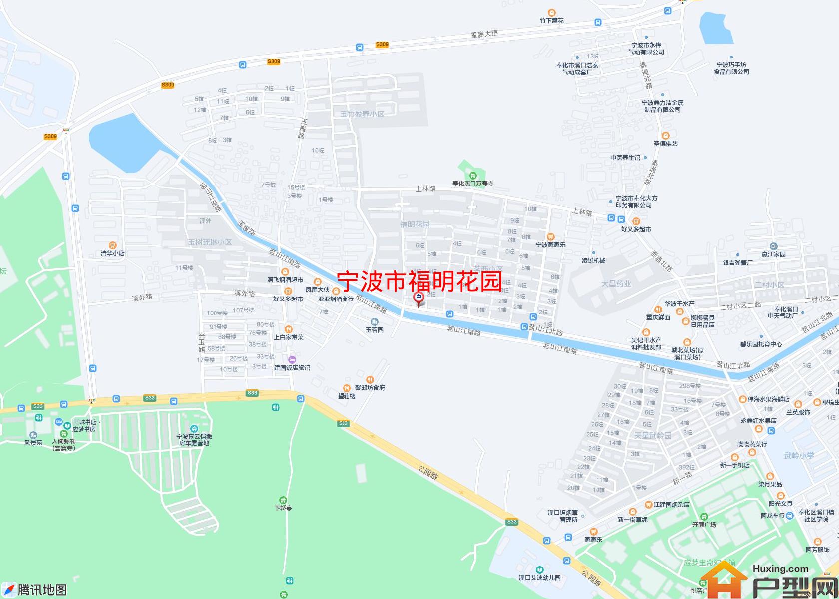 福明花园小区 - 户型网