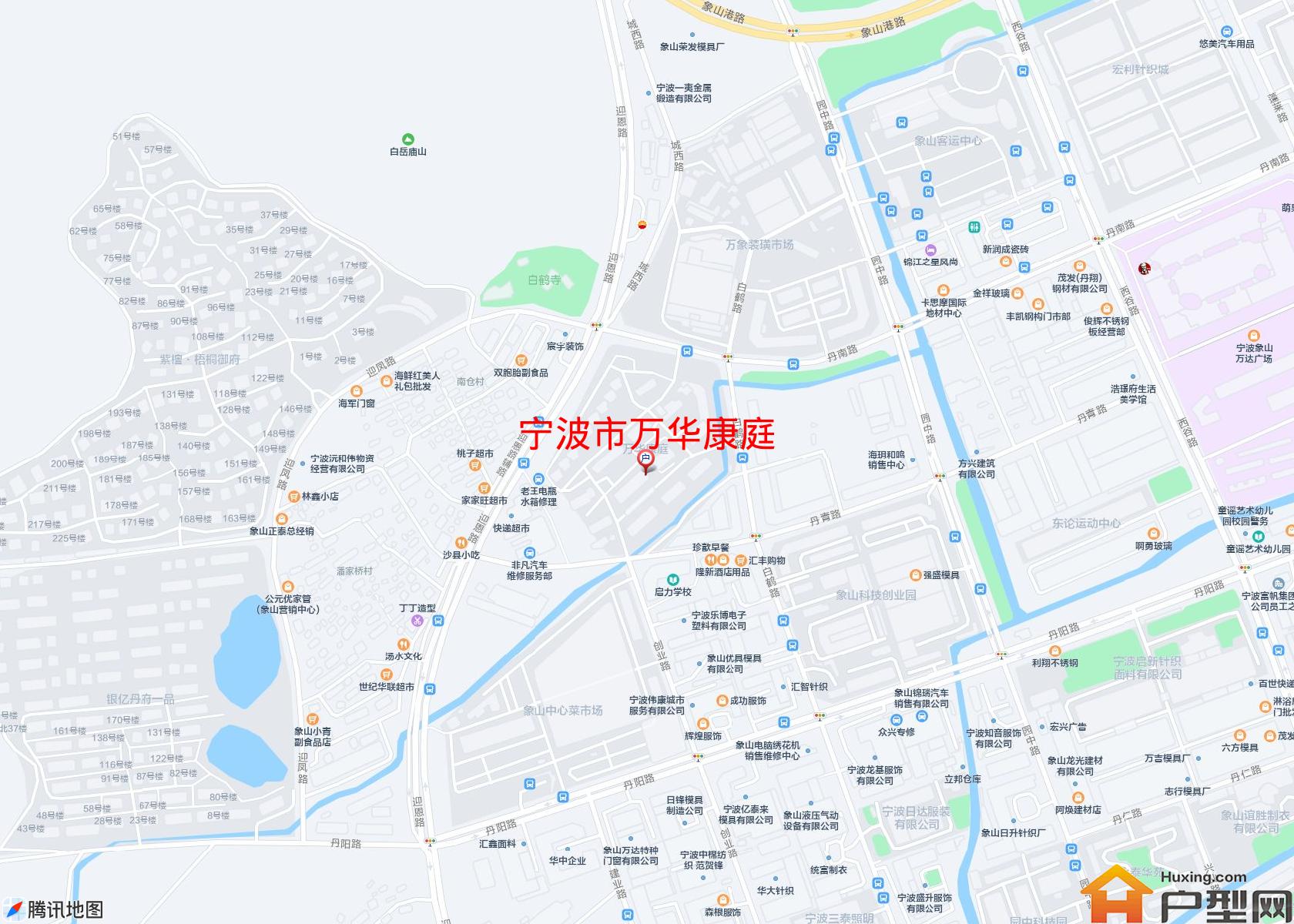 万华康庭小区 - 户型网