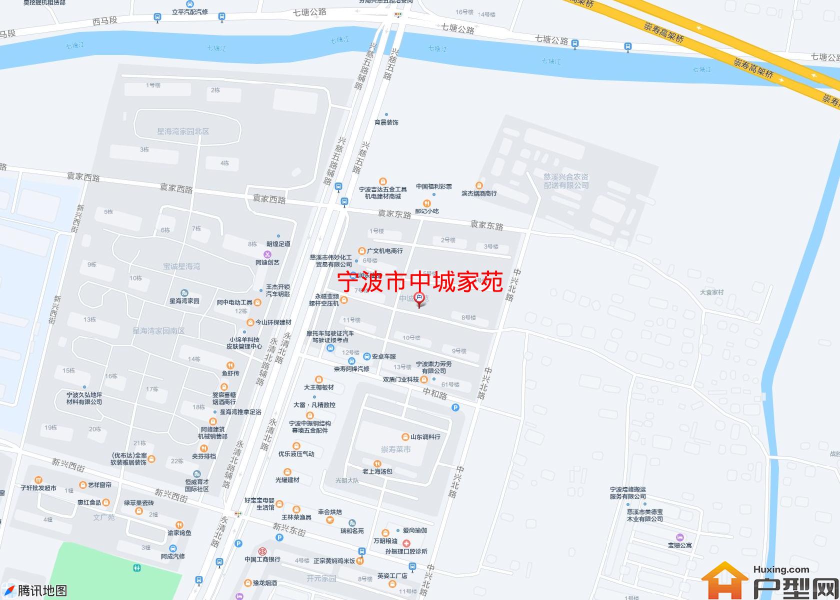 中城家苑小区 - 户型网