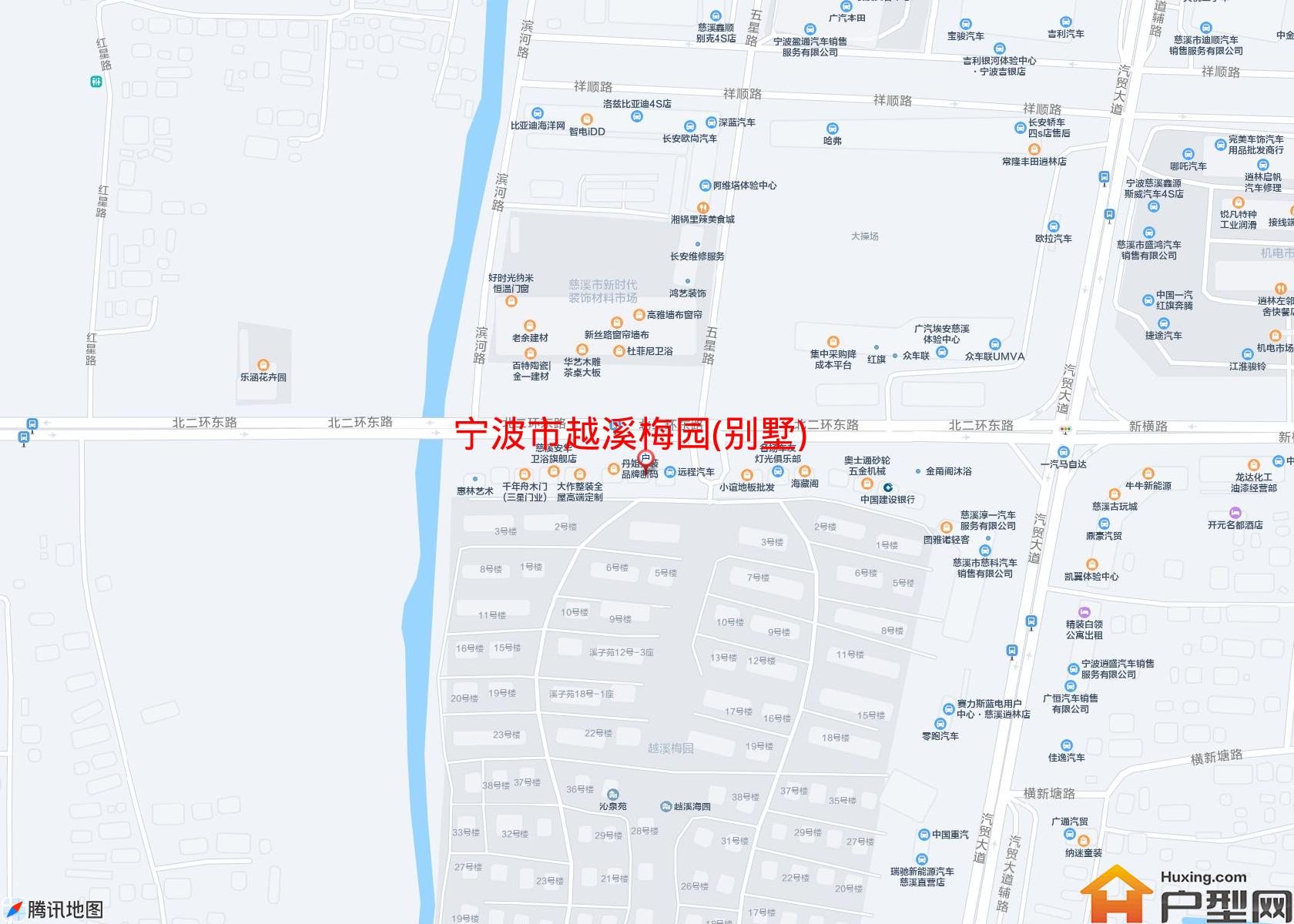 越溪梅园(别墅)小区 - 户型网