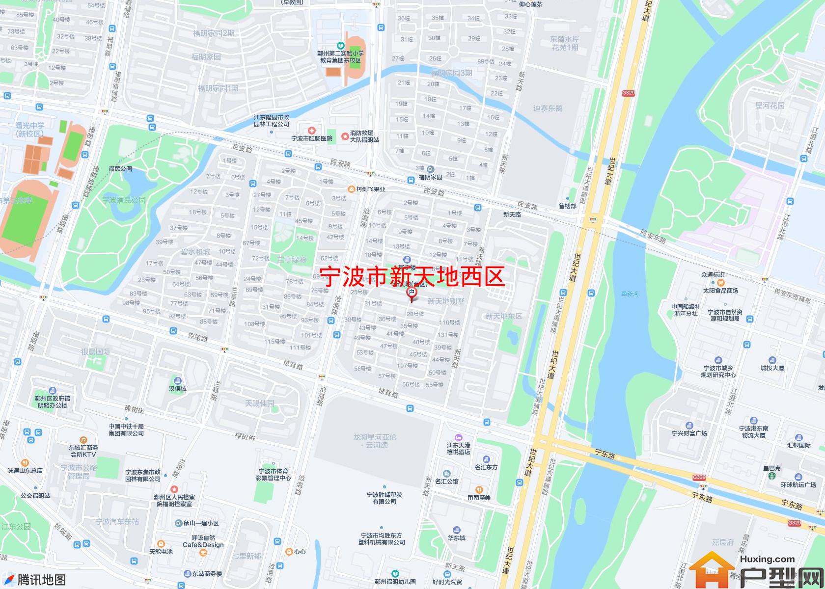 新天地西区小区 - 户型网