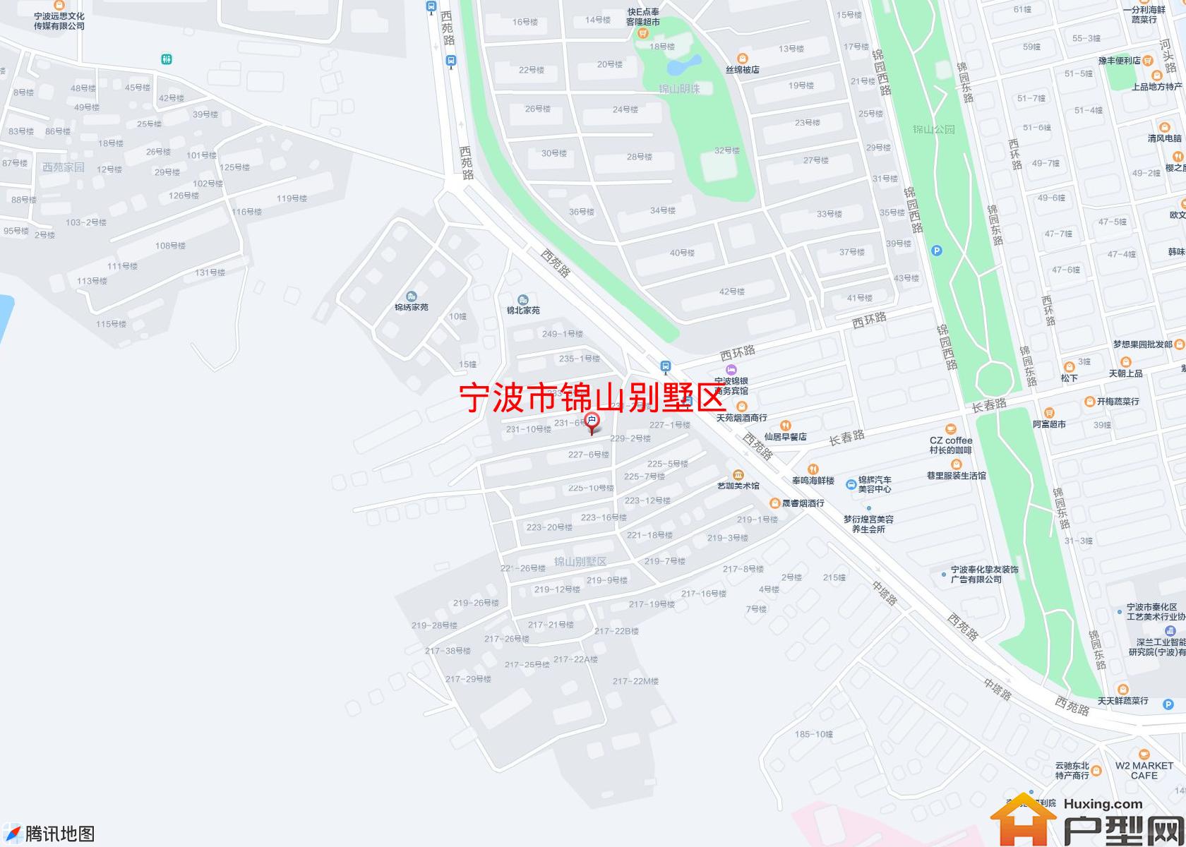 锦山别墅区小区 - 户型网