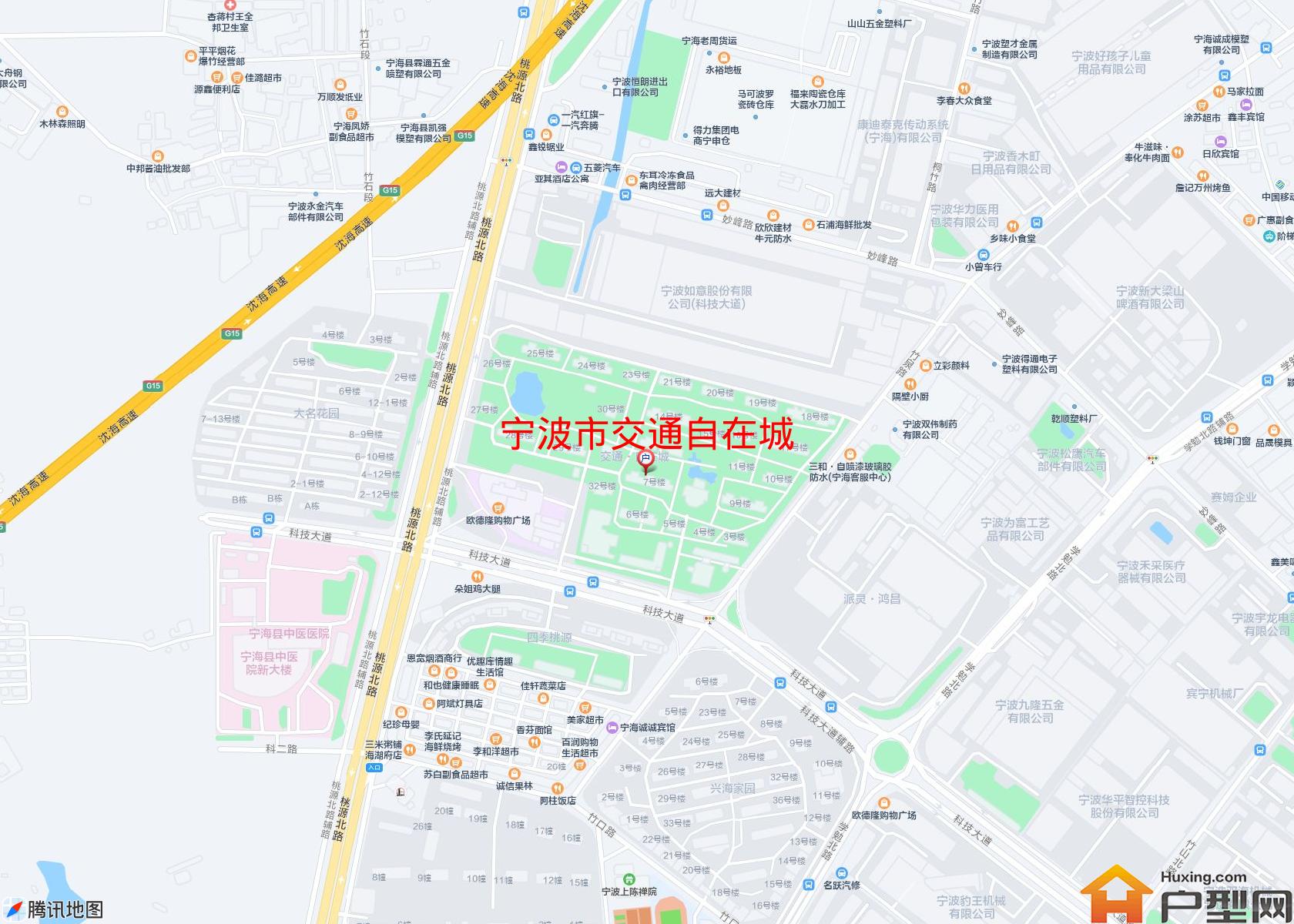 交通自在城小区 - 户型网