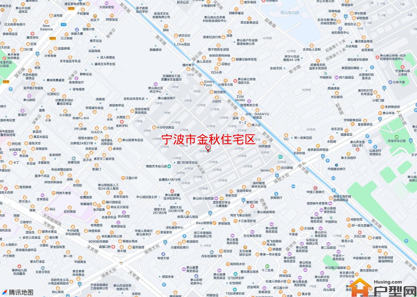 金秋住宅区小区 - 户型网