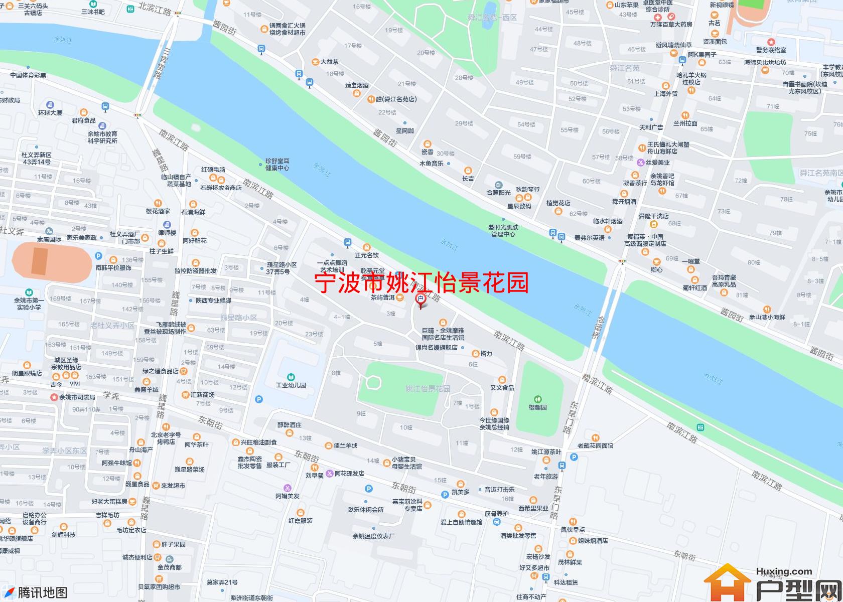 姚江怡景花园小区 - 户型网