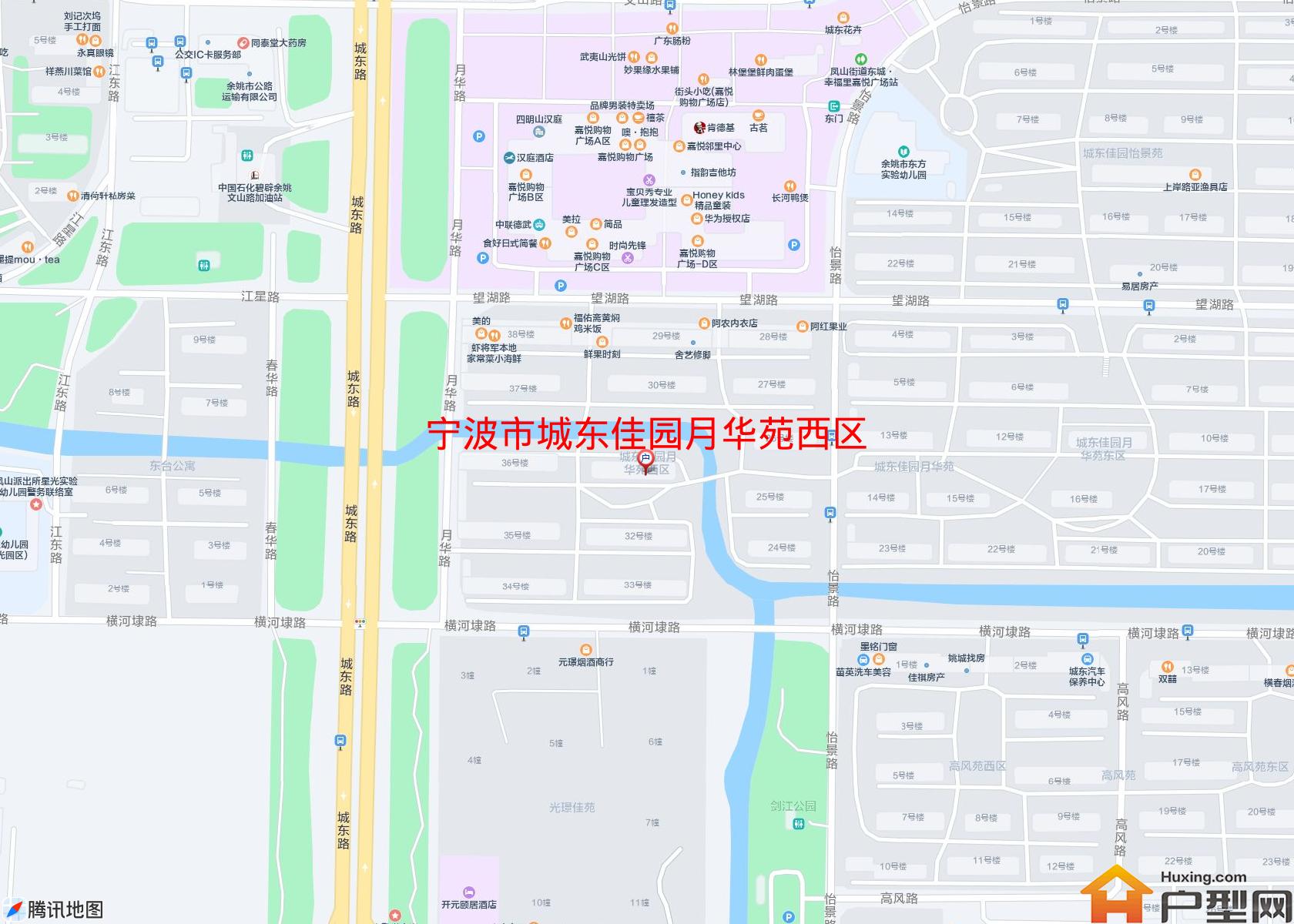 城东佳园月华苑西区小区 - 户型网