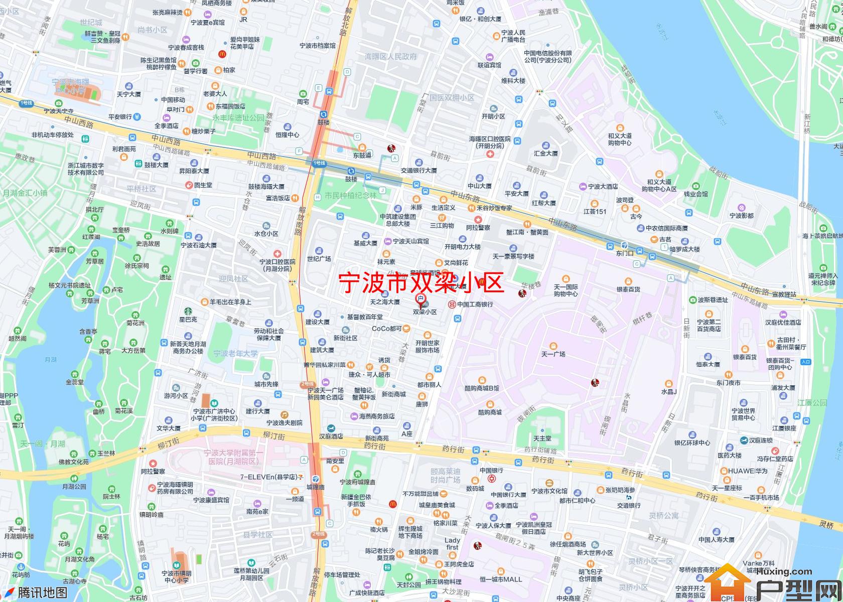 双梁小区小区 - 户型网