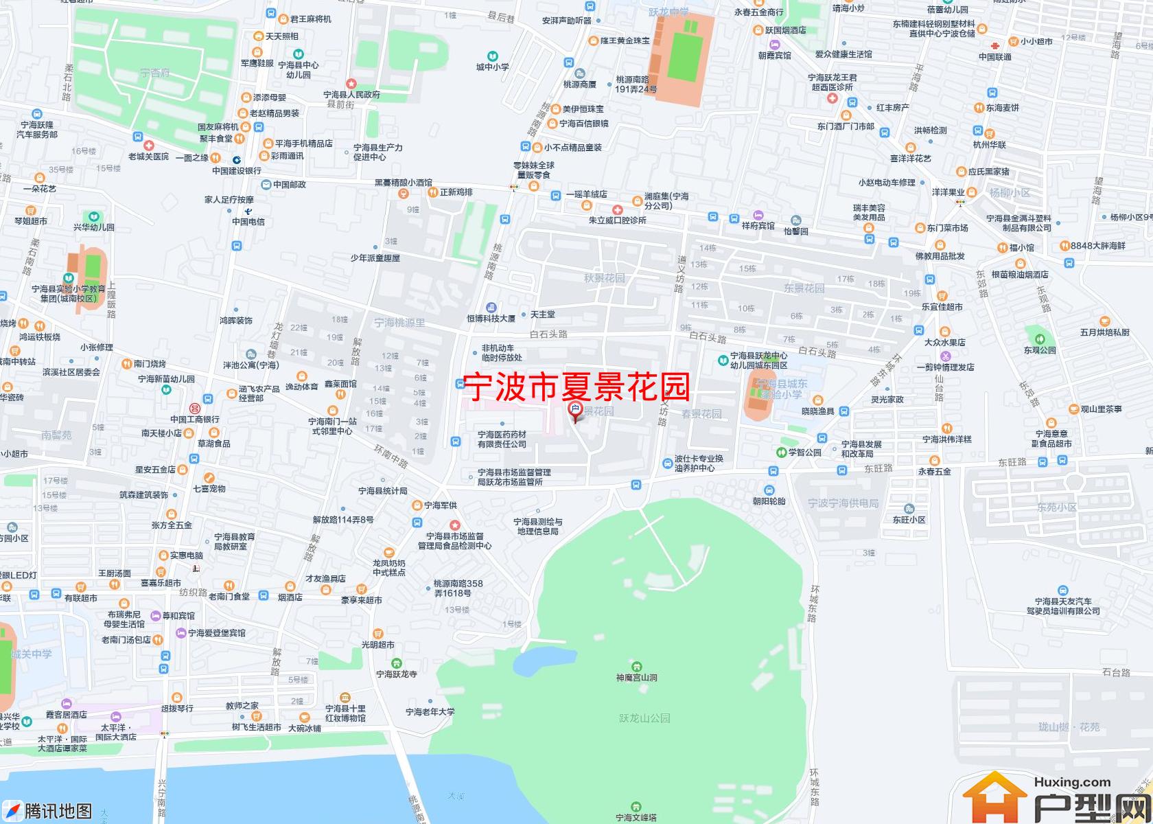夏景花园小区 - 户型网