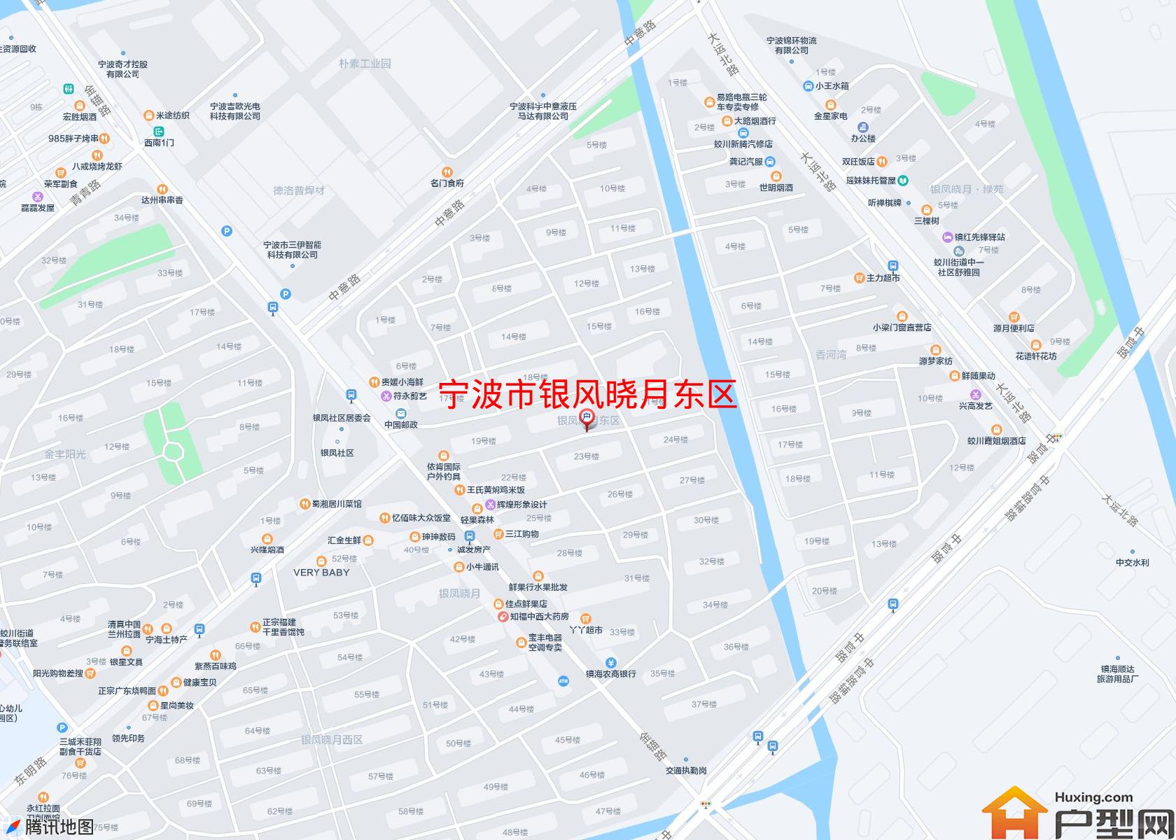 银风晓月东区小区 - 户型网
