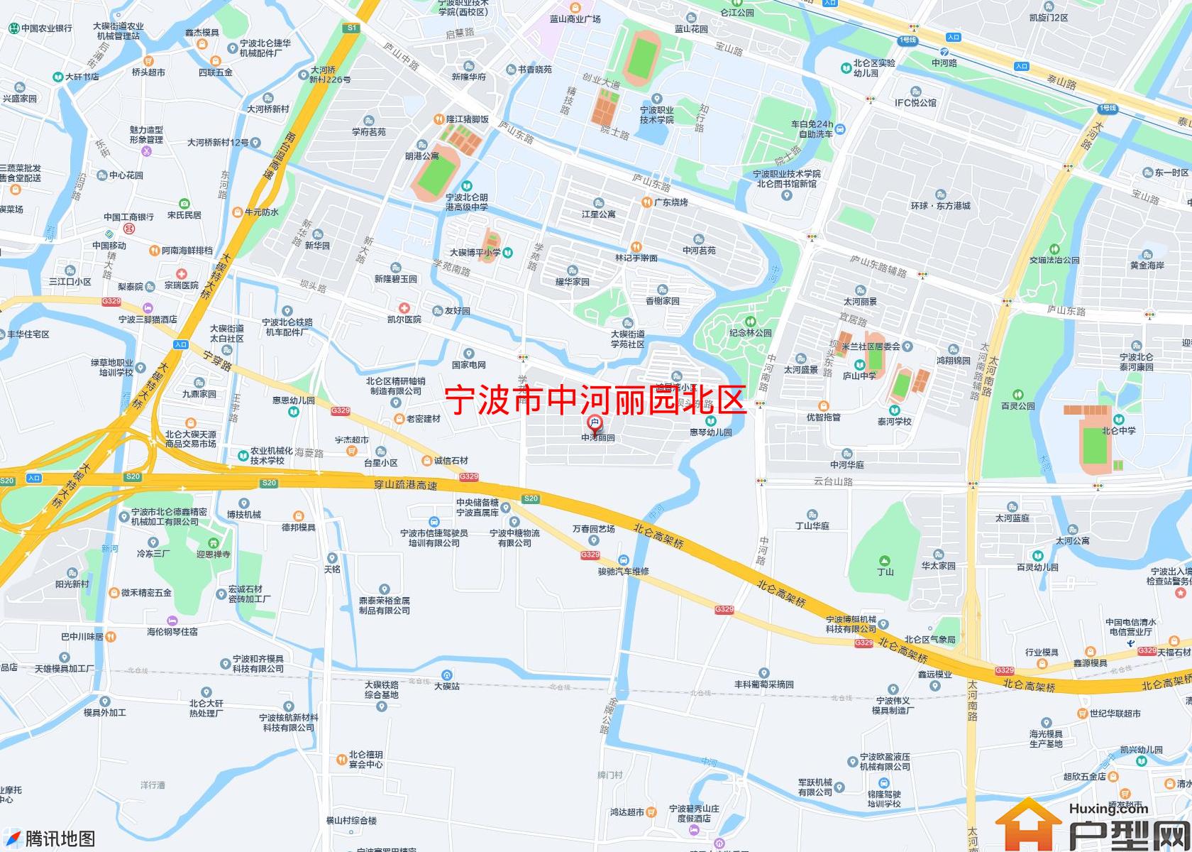 中河丽园北区小区 - 户型网