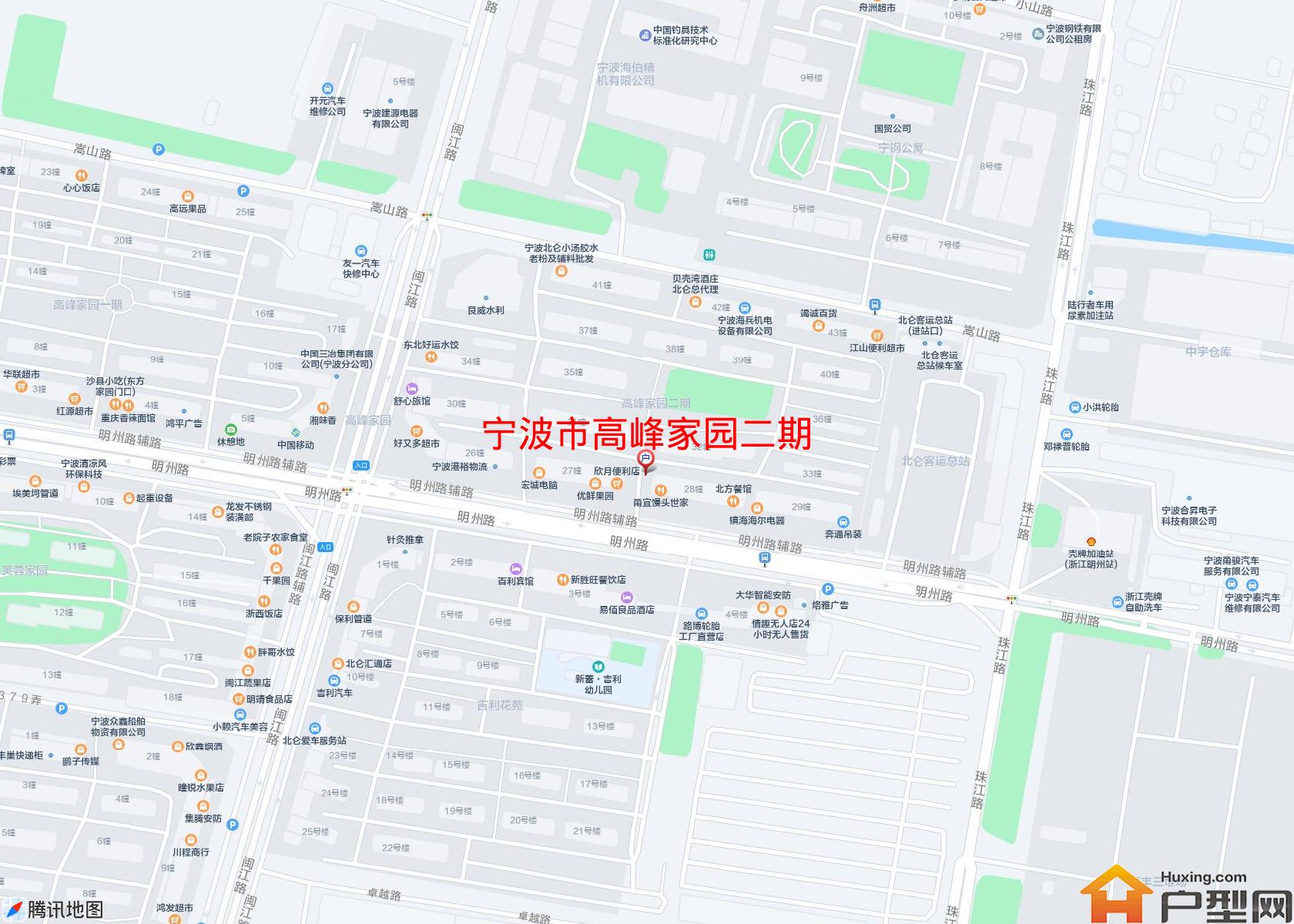 高峰家园二期小区 - 户型网