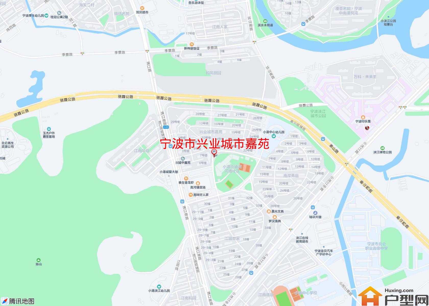 兴业城市嘉苑小区 - 户型网