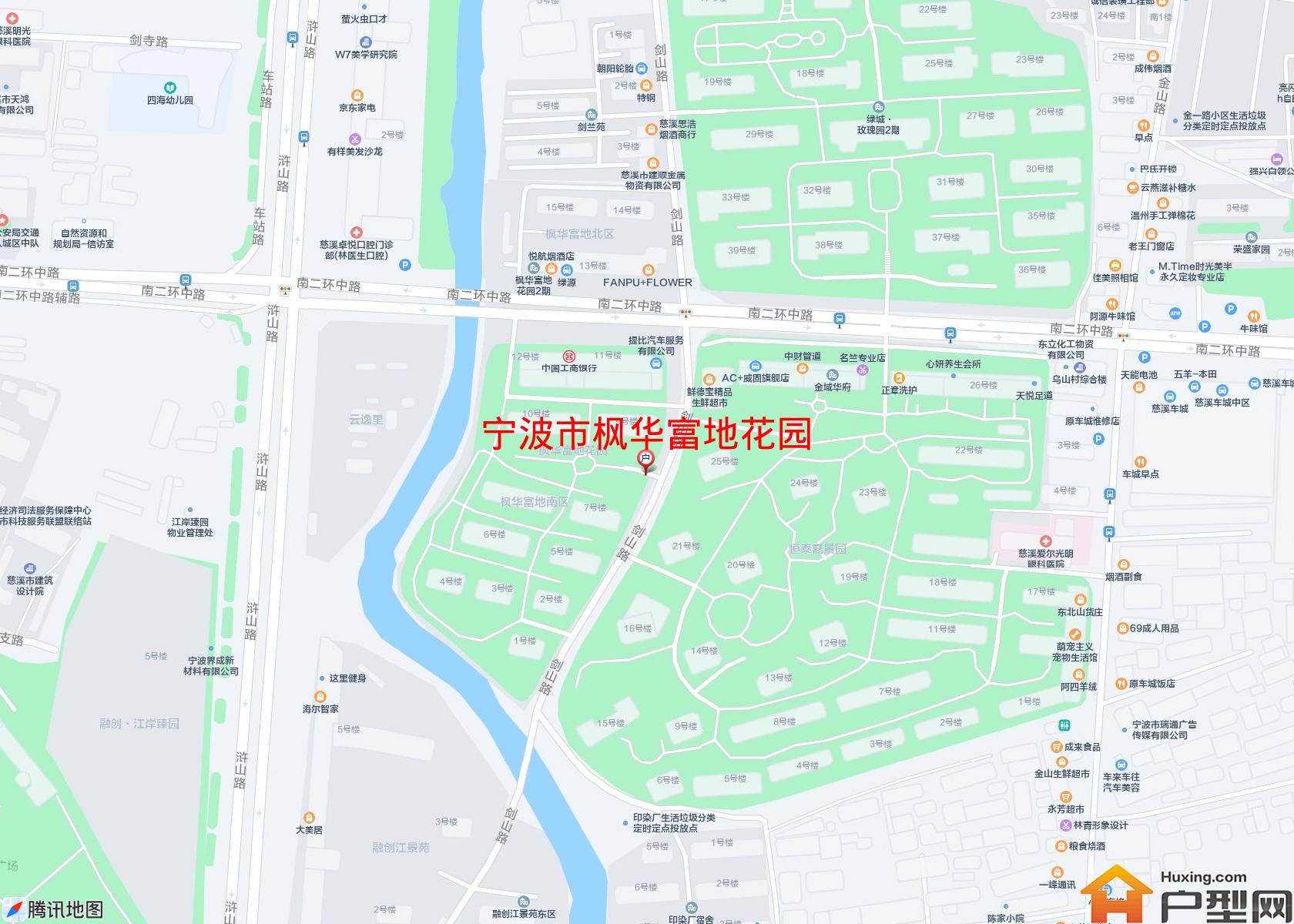 枫华富地花园小区 - 户型网