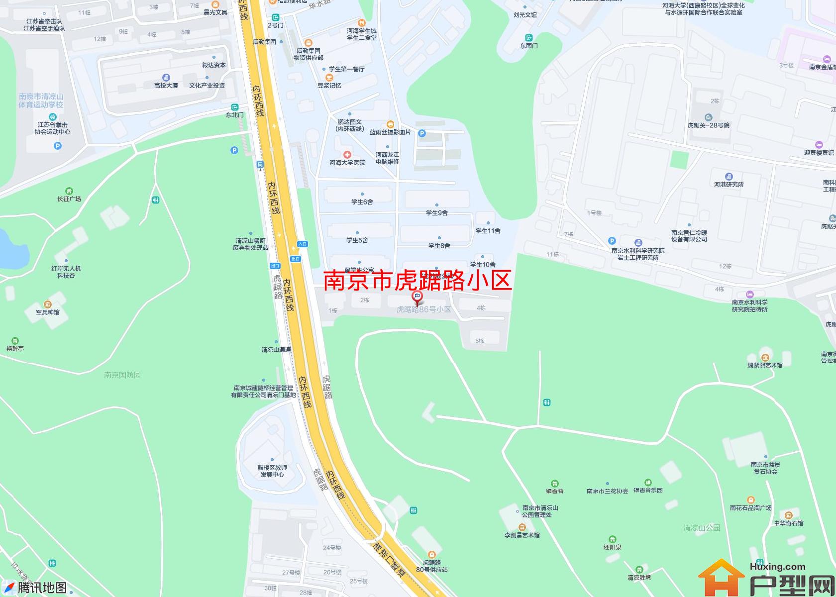 虎踞路小区小区 - 户型网