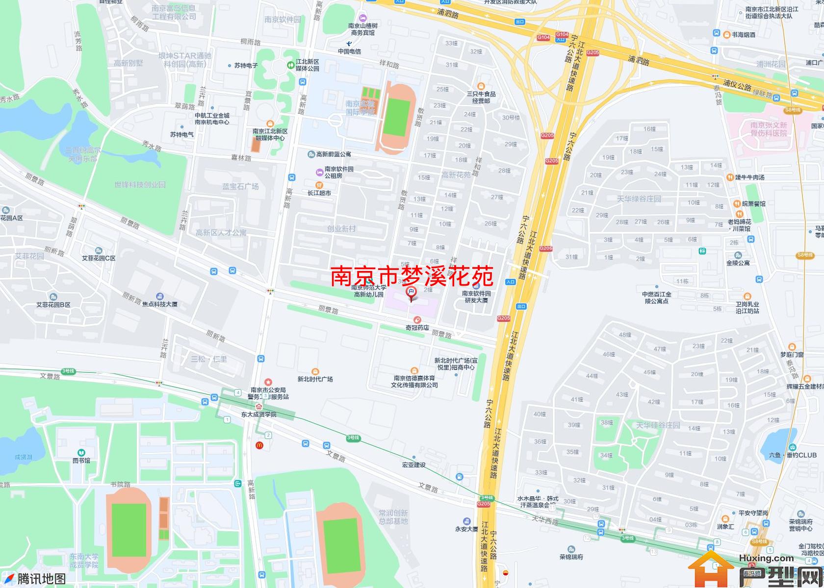 梦溪花苑小区 - 户型网