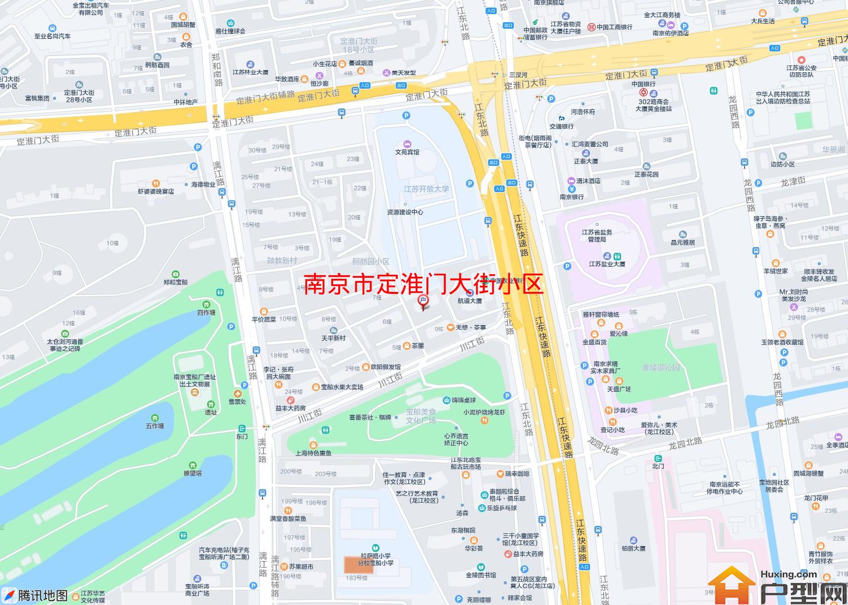 定淮门大街小区小区 - 户型网