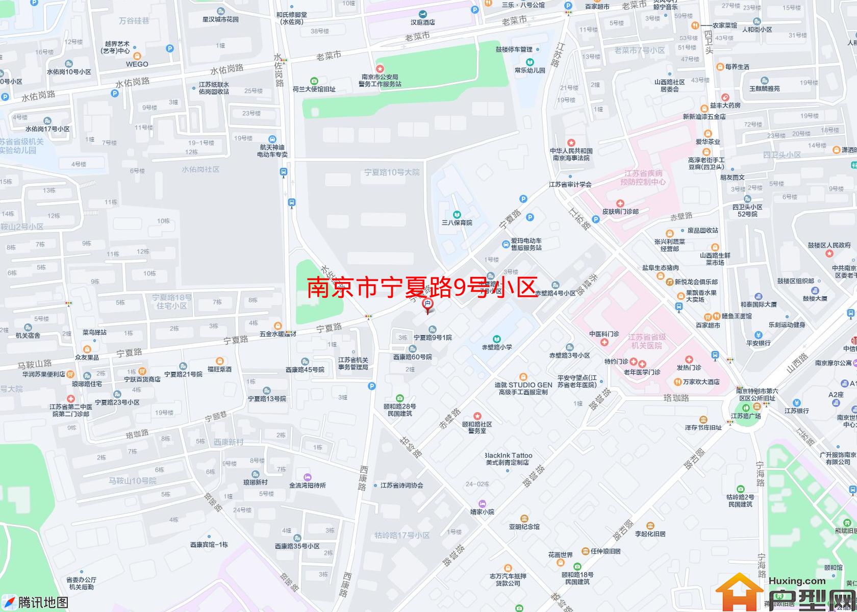 宁夏路9号小区小区 - 户型网