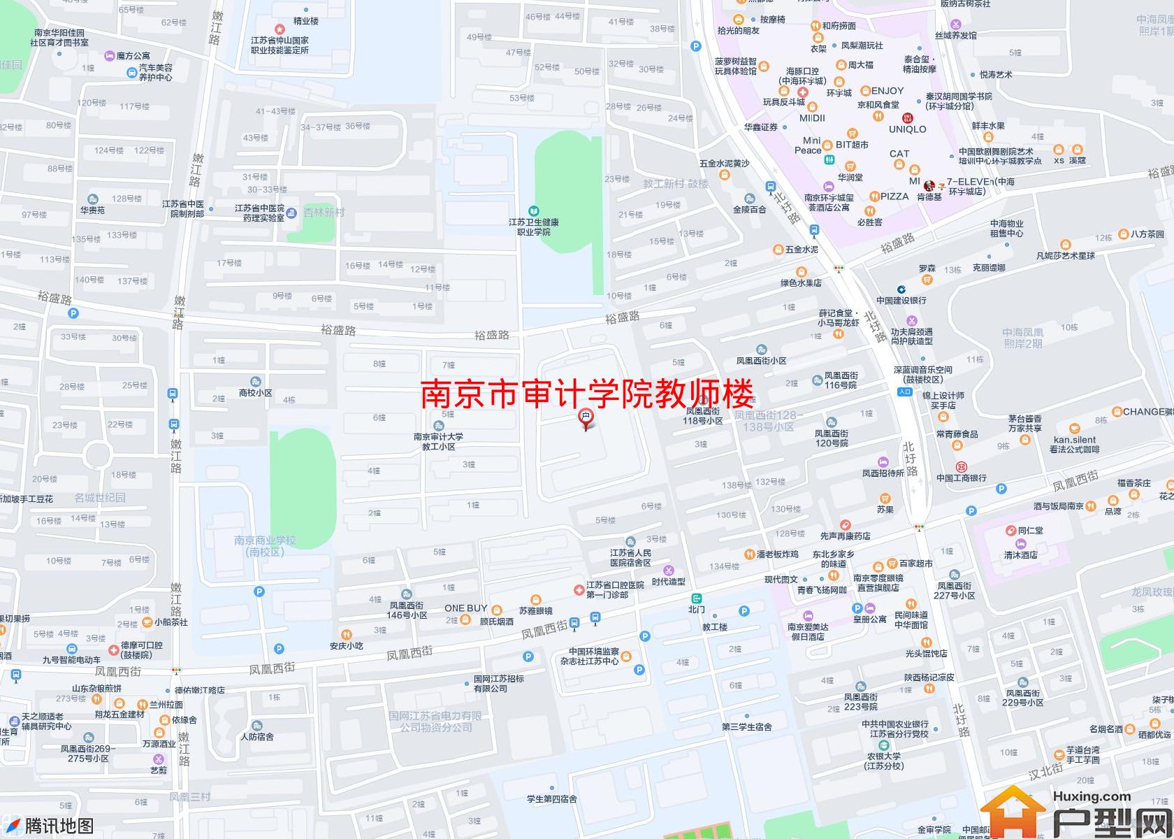 审计学院教师楼小区 - 户型网