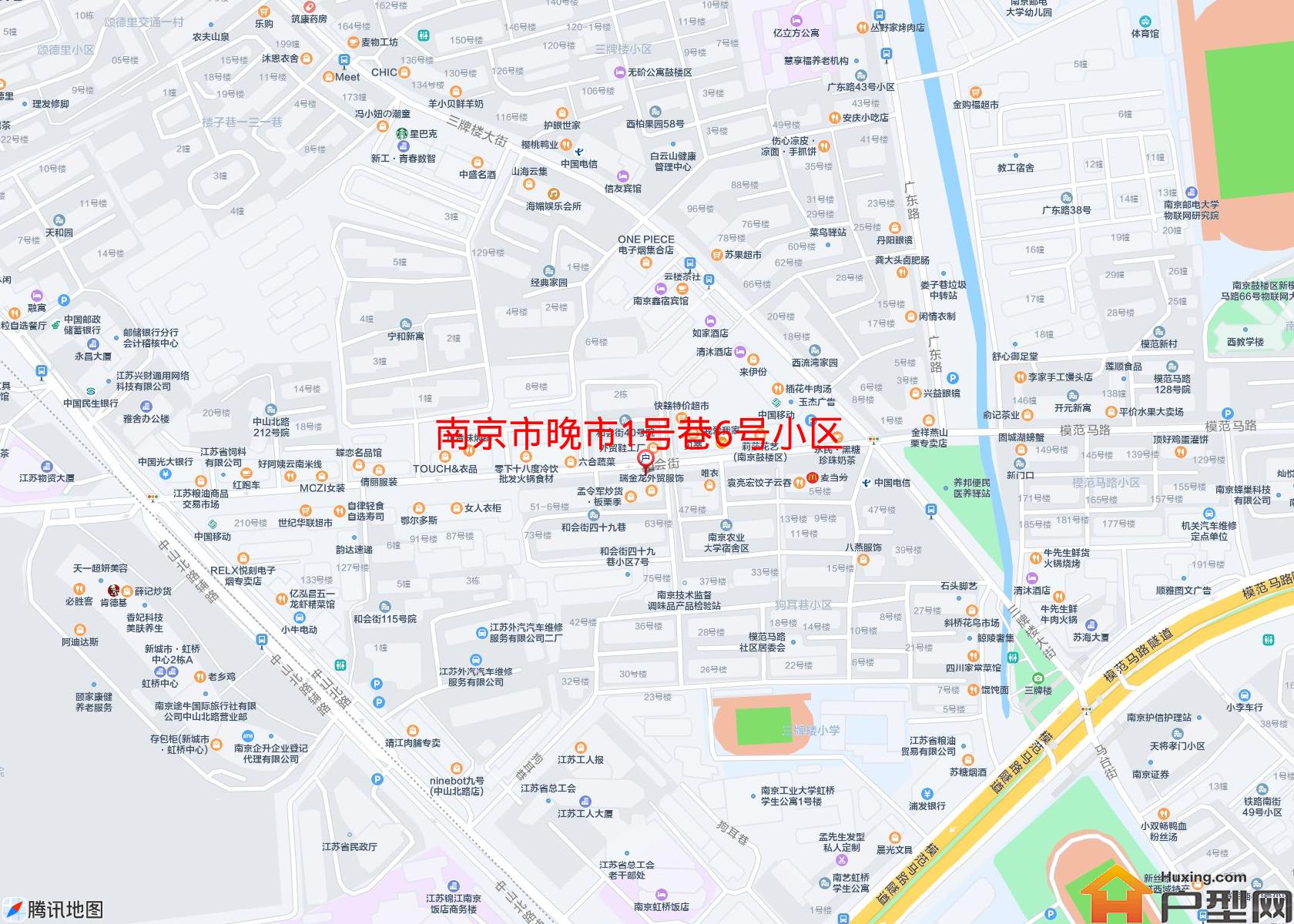 晚市1号巷6号小区小区 - 户型网