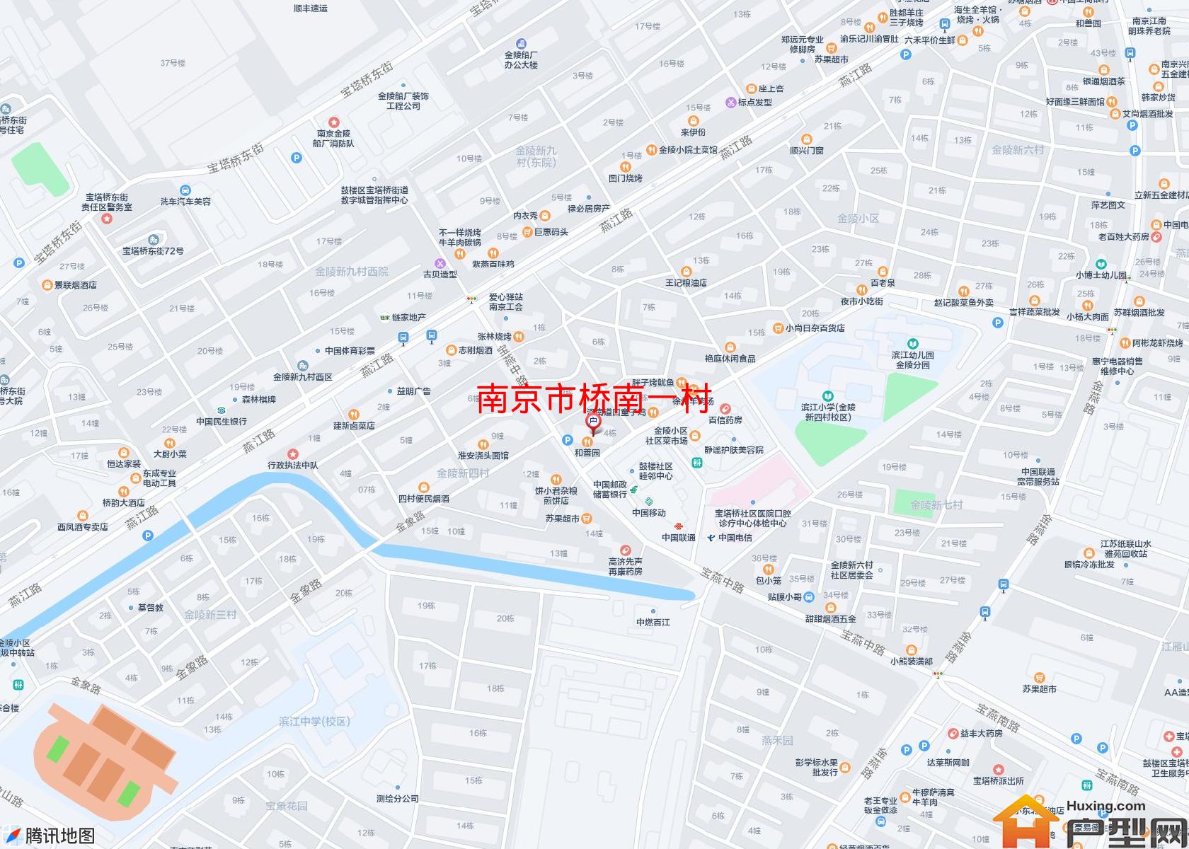 桥南一村小区 - 户型网