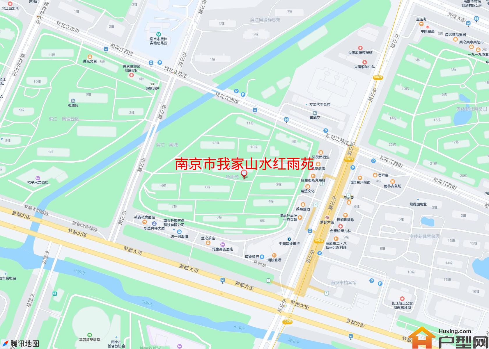 我家山水红雨苑小区 - 户型网