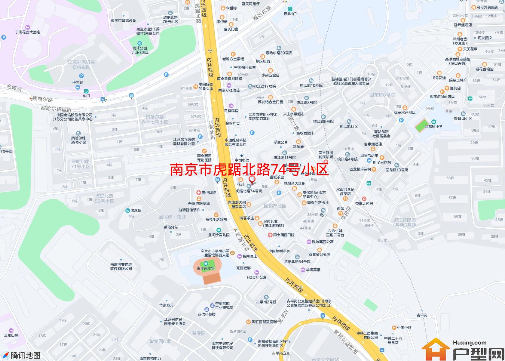 虎踞北路74号小区小区 - 户型网