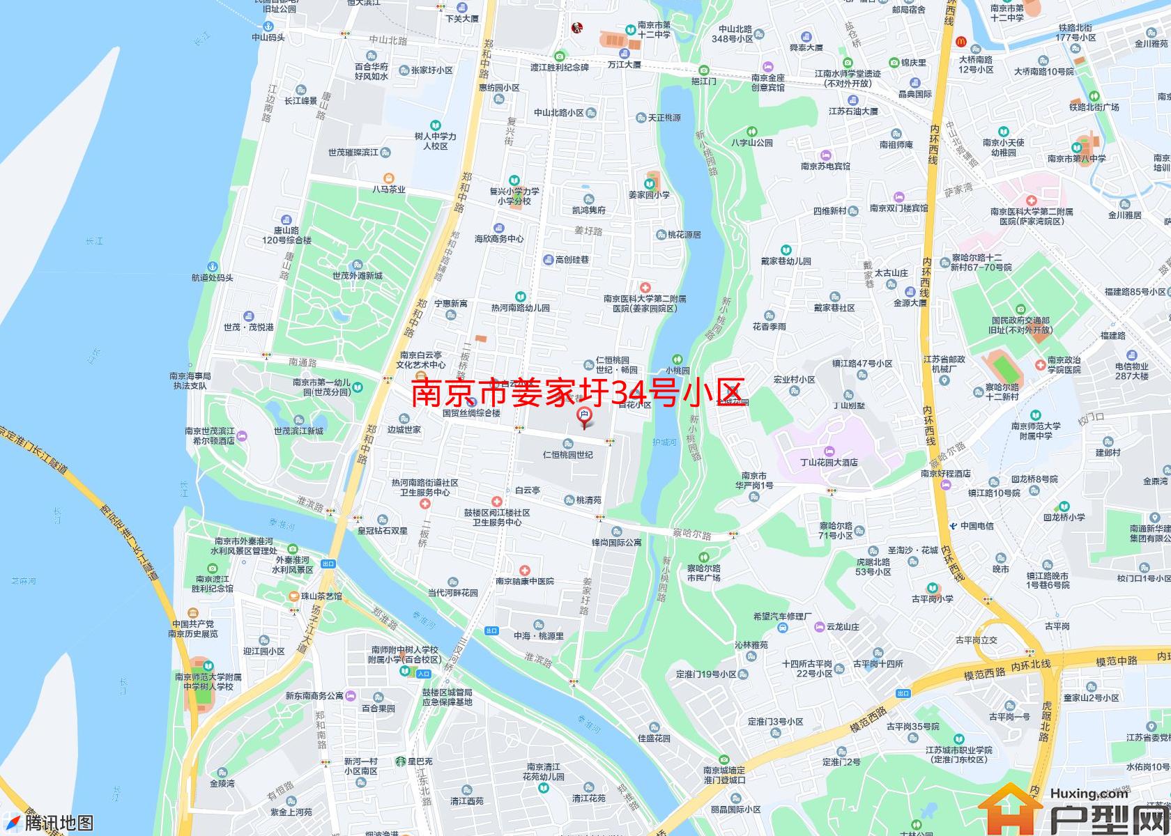 姜家圩34号小区小区 - 户型网