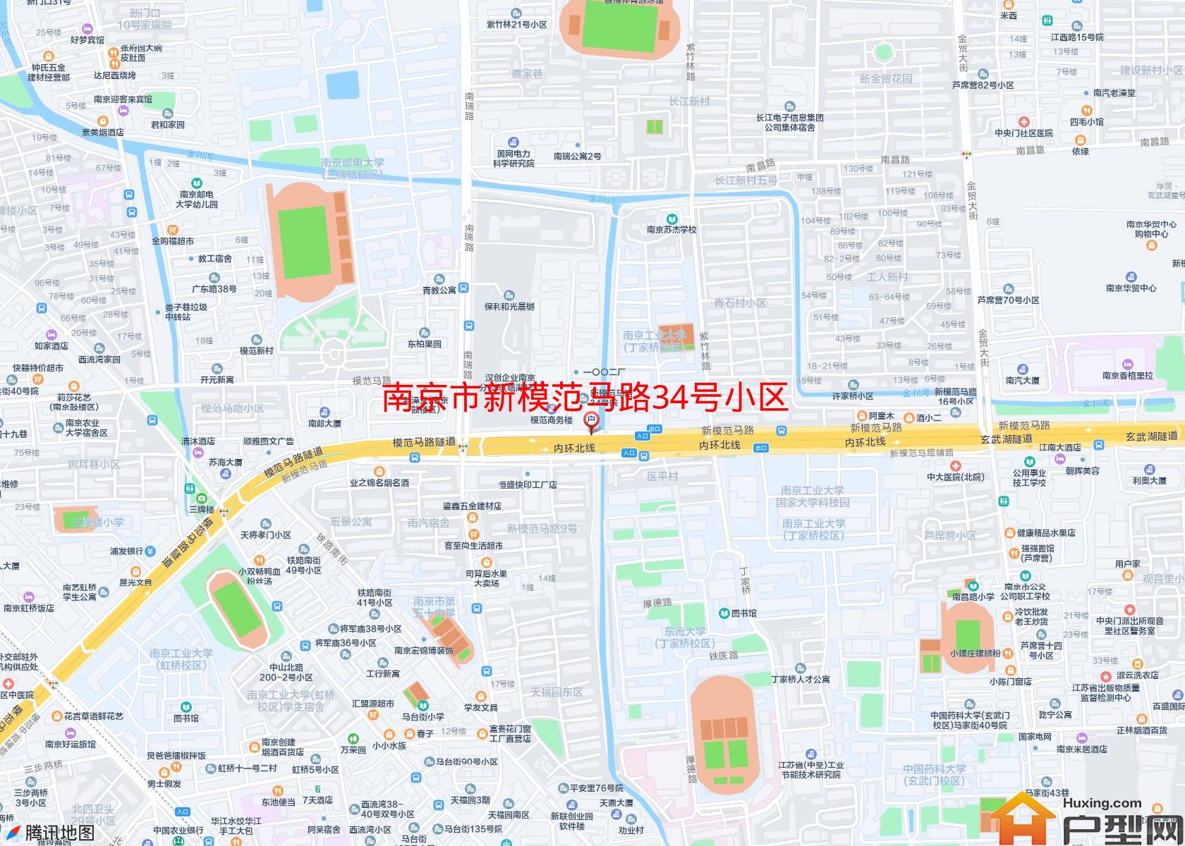 新模范马路34号小区小区 - 户型网