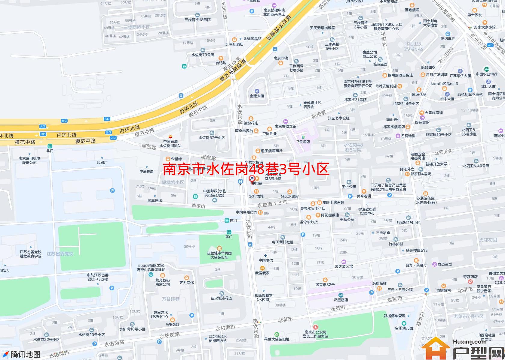 水佐岗48巷3号小区小区 - 户型网