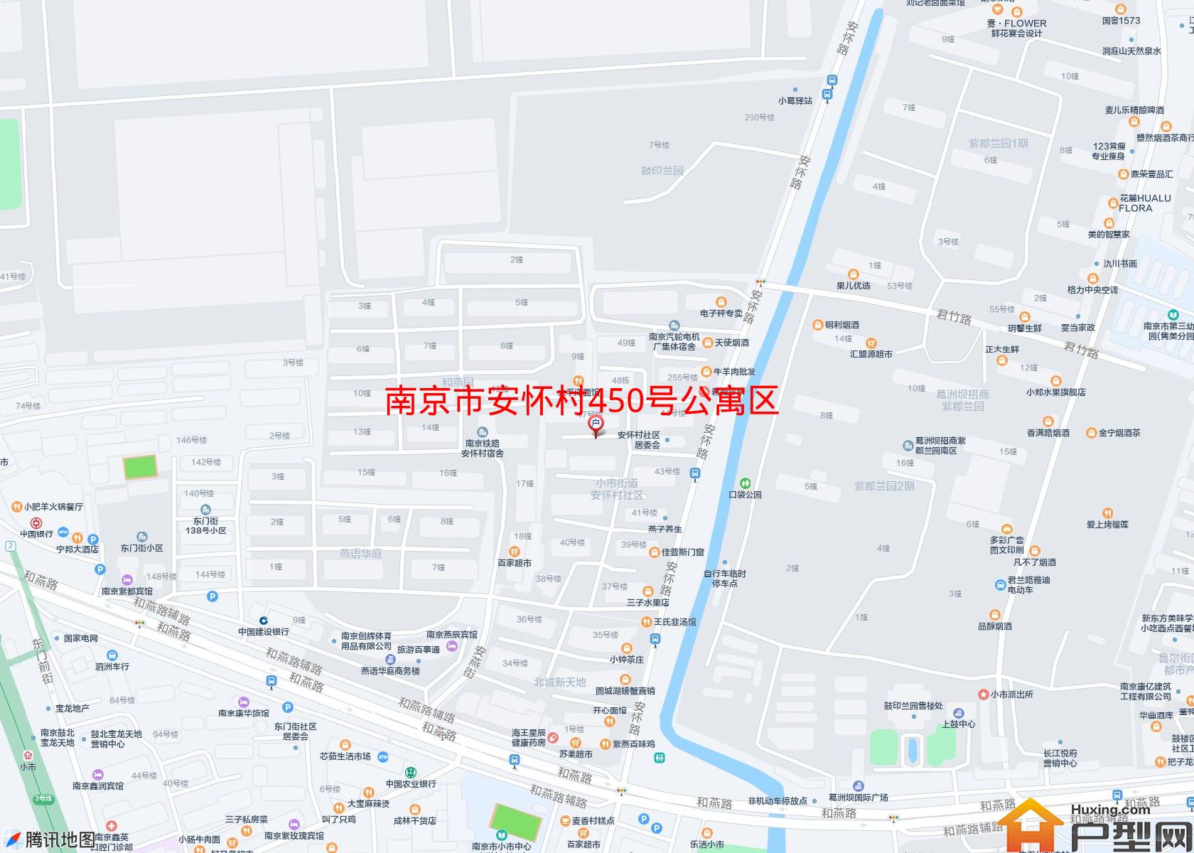 安怀村450号公寓区小区 - 户型网