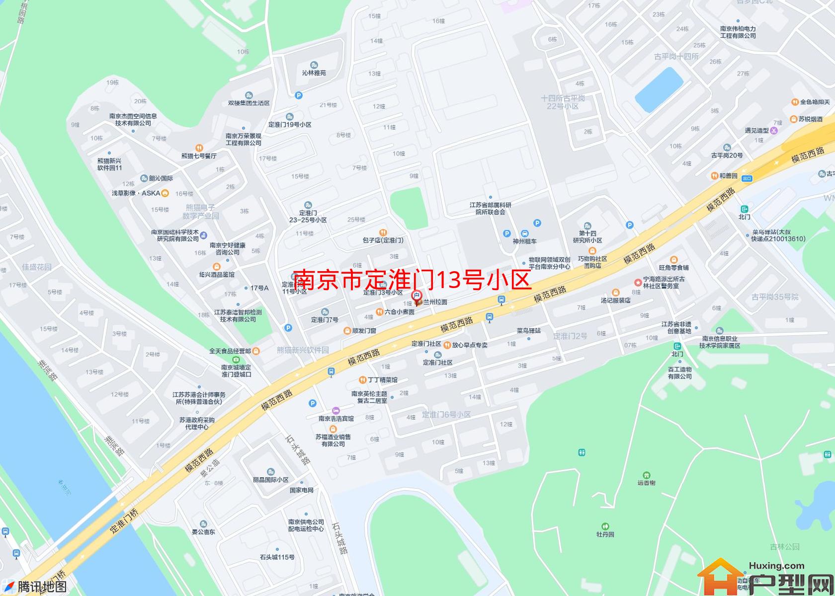 定淮门13号小区小区 - 户型网