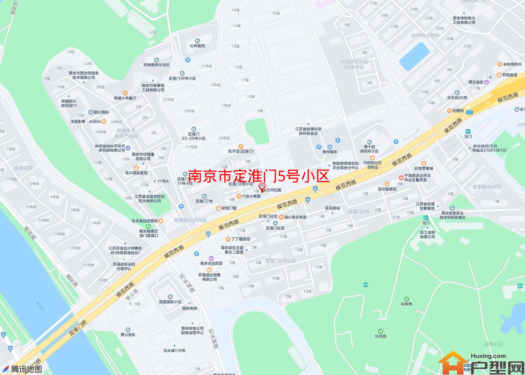 定淮门5号小区小区 - 户型网