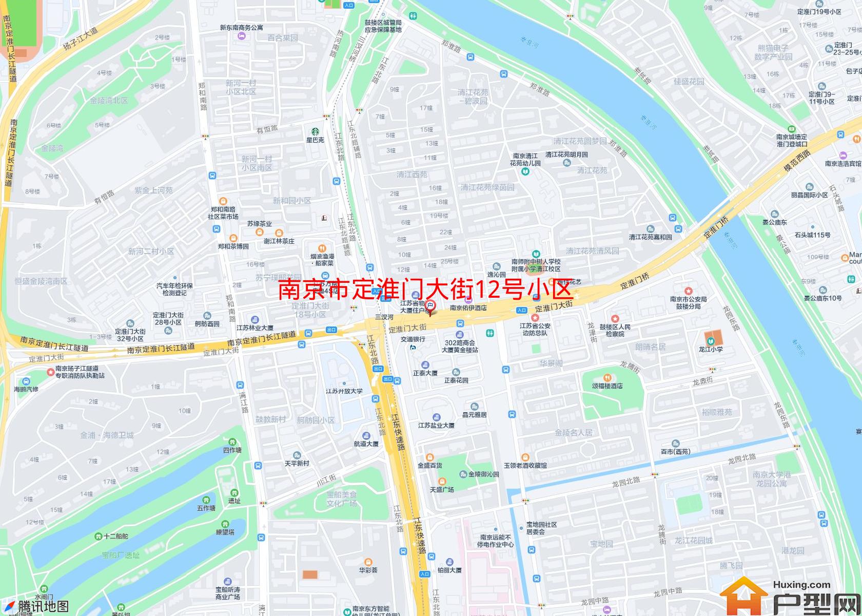 定淮门大街12号小区小区 - 户型网