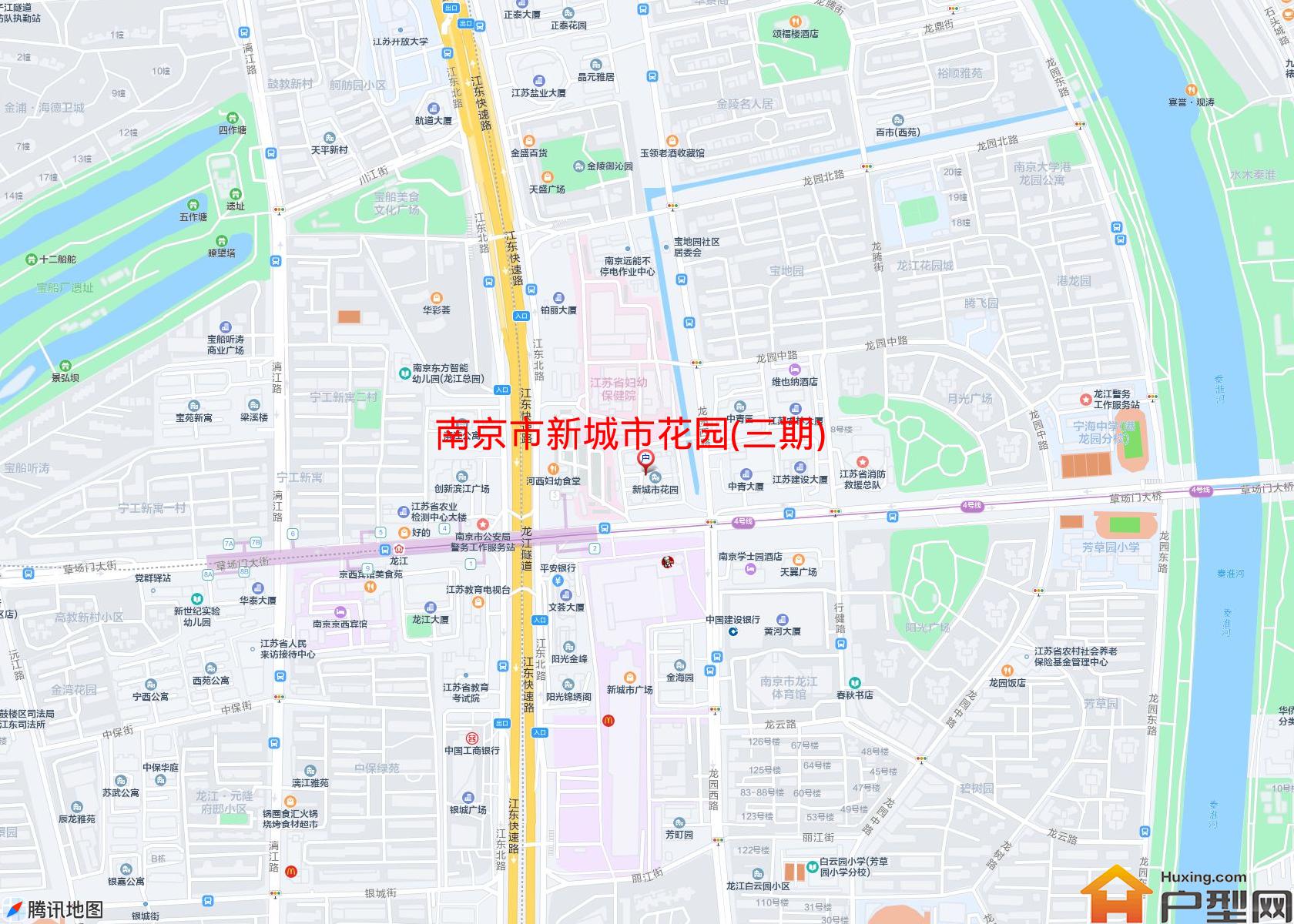 新城市花园(三期)小区 - 户型网