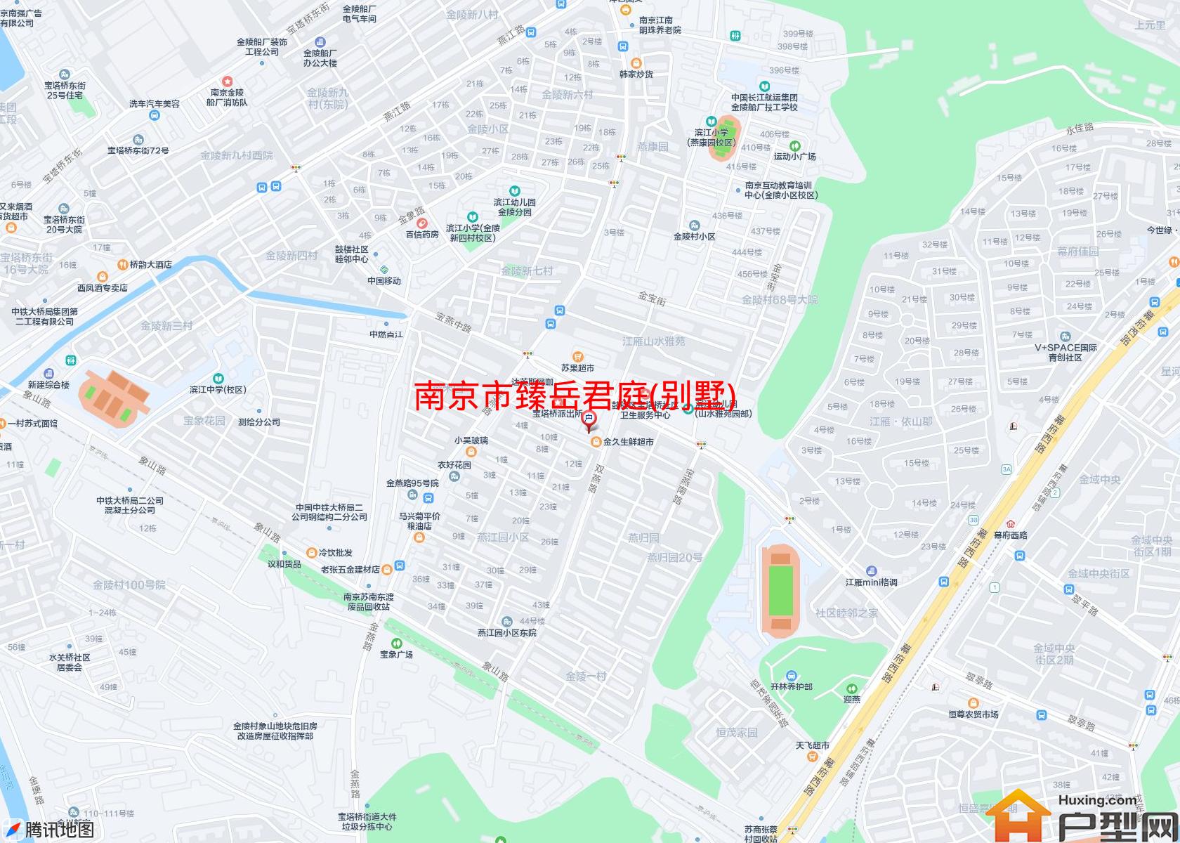 臻岳君庭(别墅)小区 - 户型网