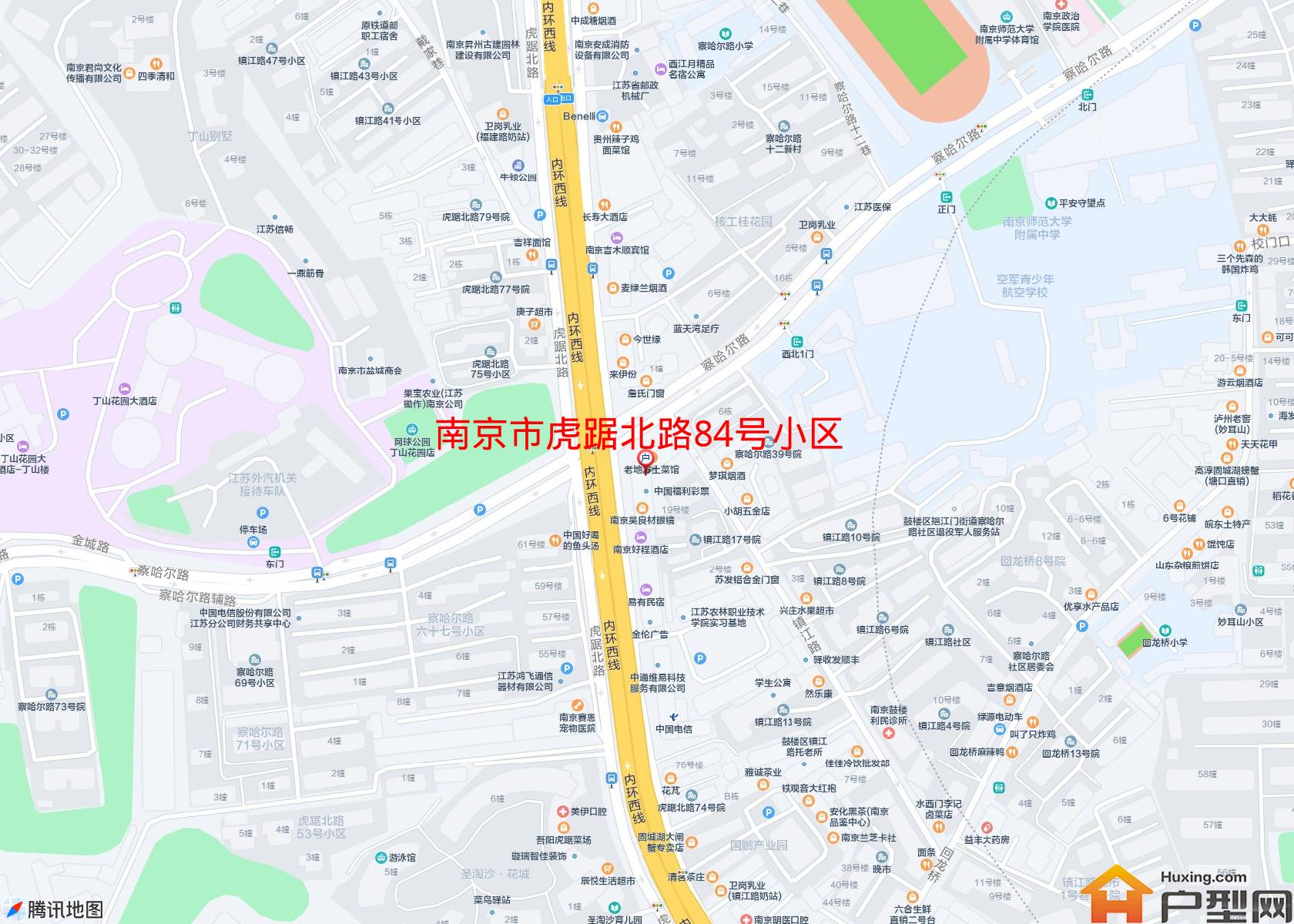 虎踞北路84号小区小区 - 户型网