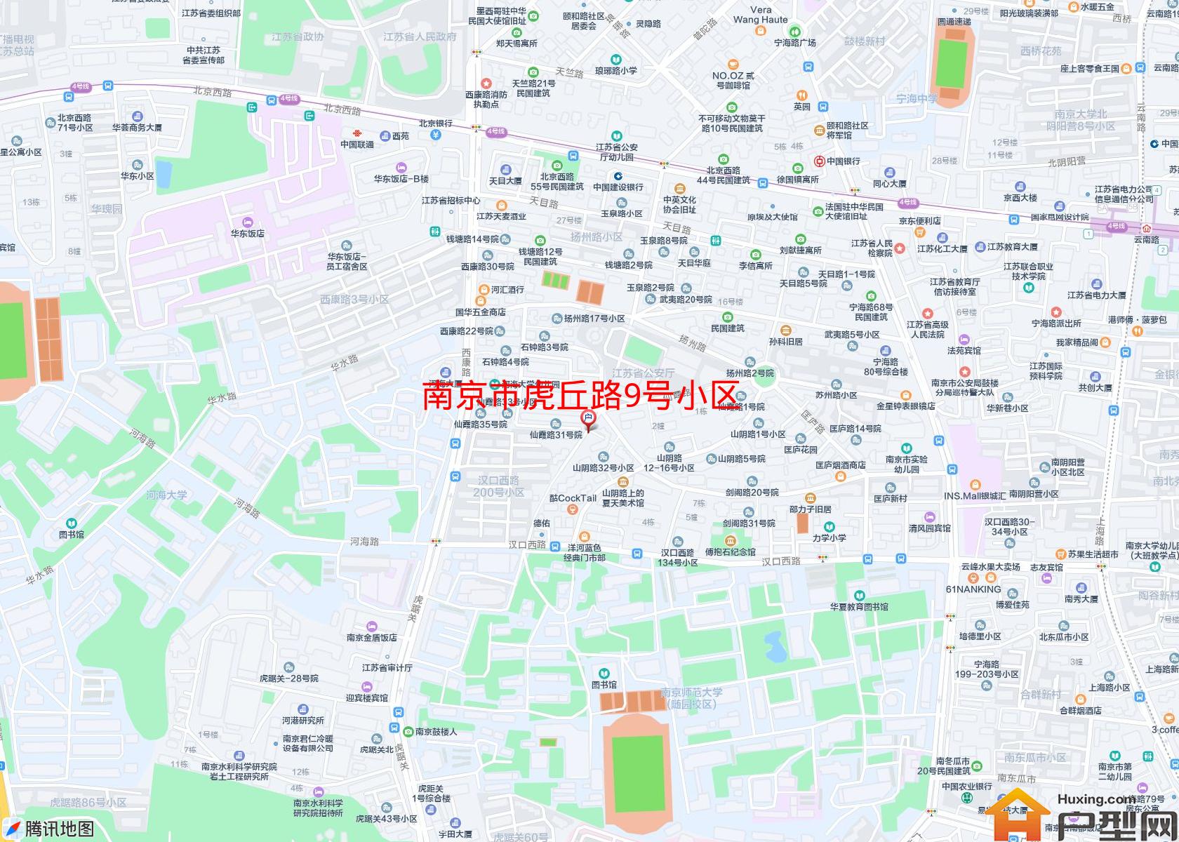 虎丘路9号小区小区 - 户型网