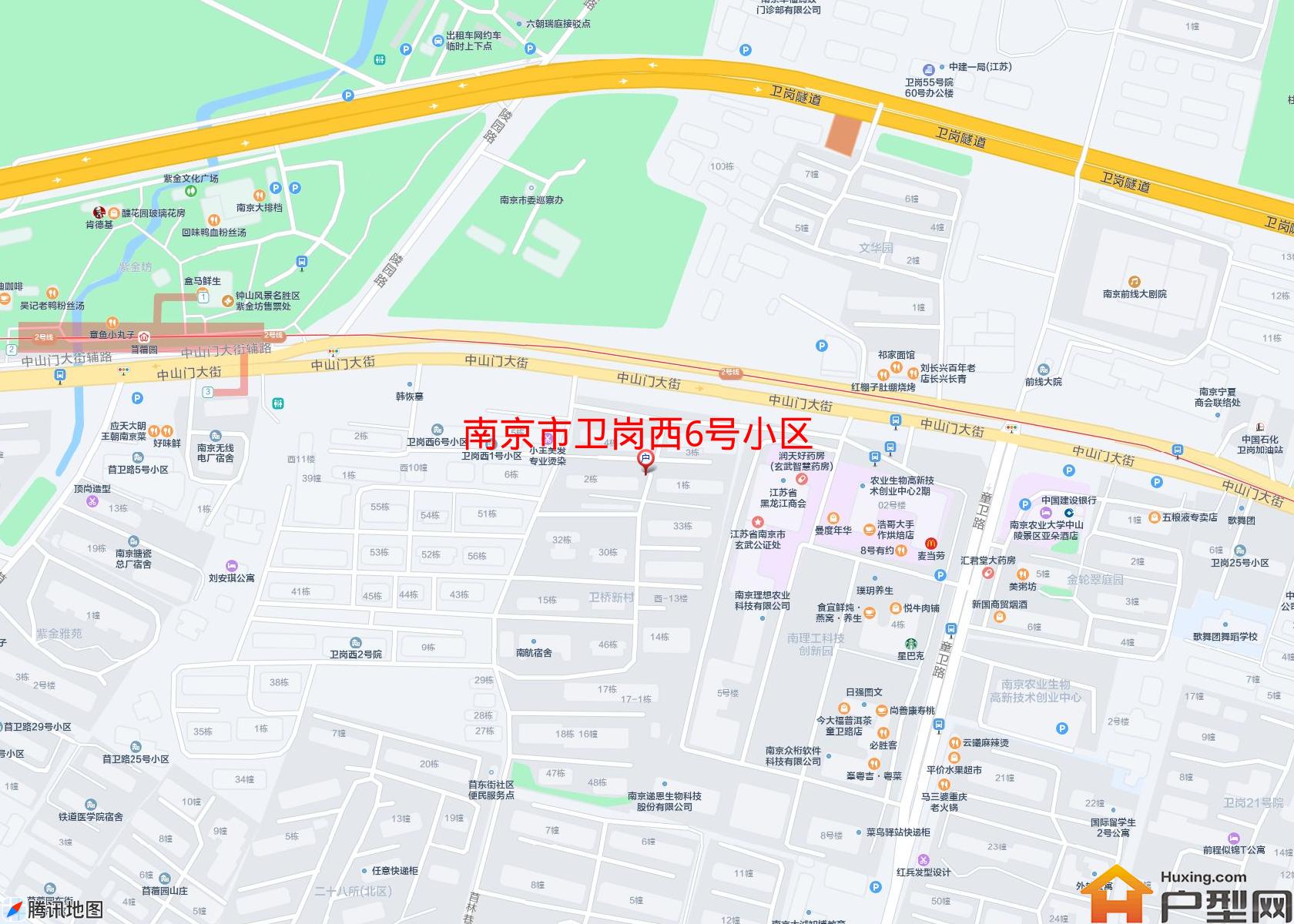 卫岗西6号小区小区 - 户型网