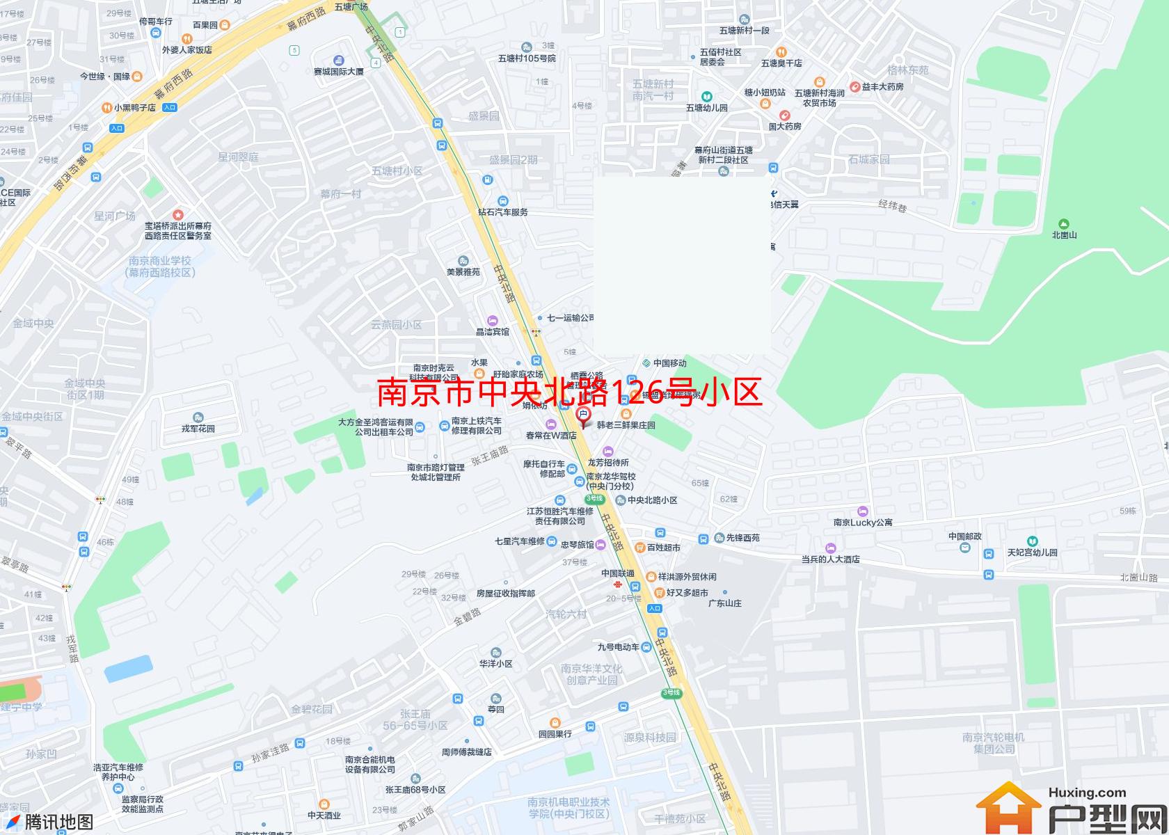 中央北路126号小区小区 - 户型网